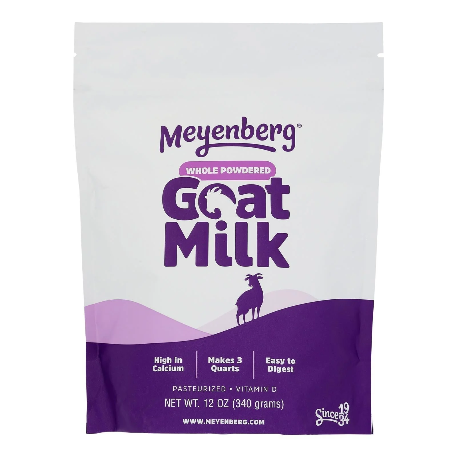 Milk, Powdered Goat Milk, Whole,6 - 12 OUNCE