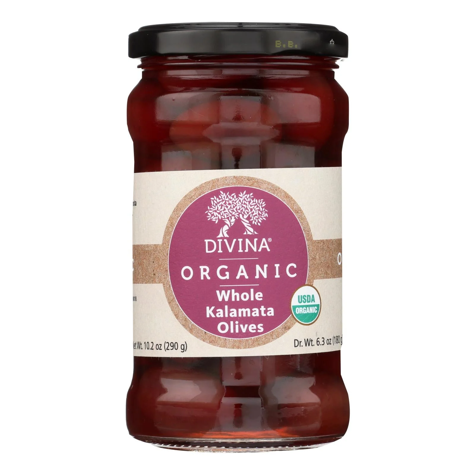Olives, Kalamata, Whole,6 - 6.35 OUNCE