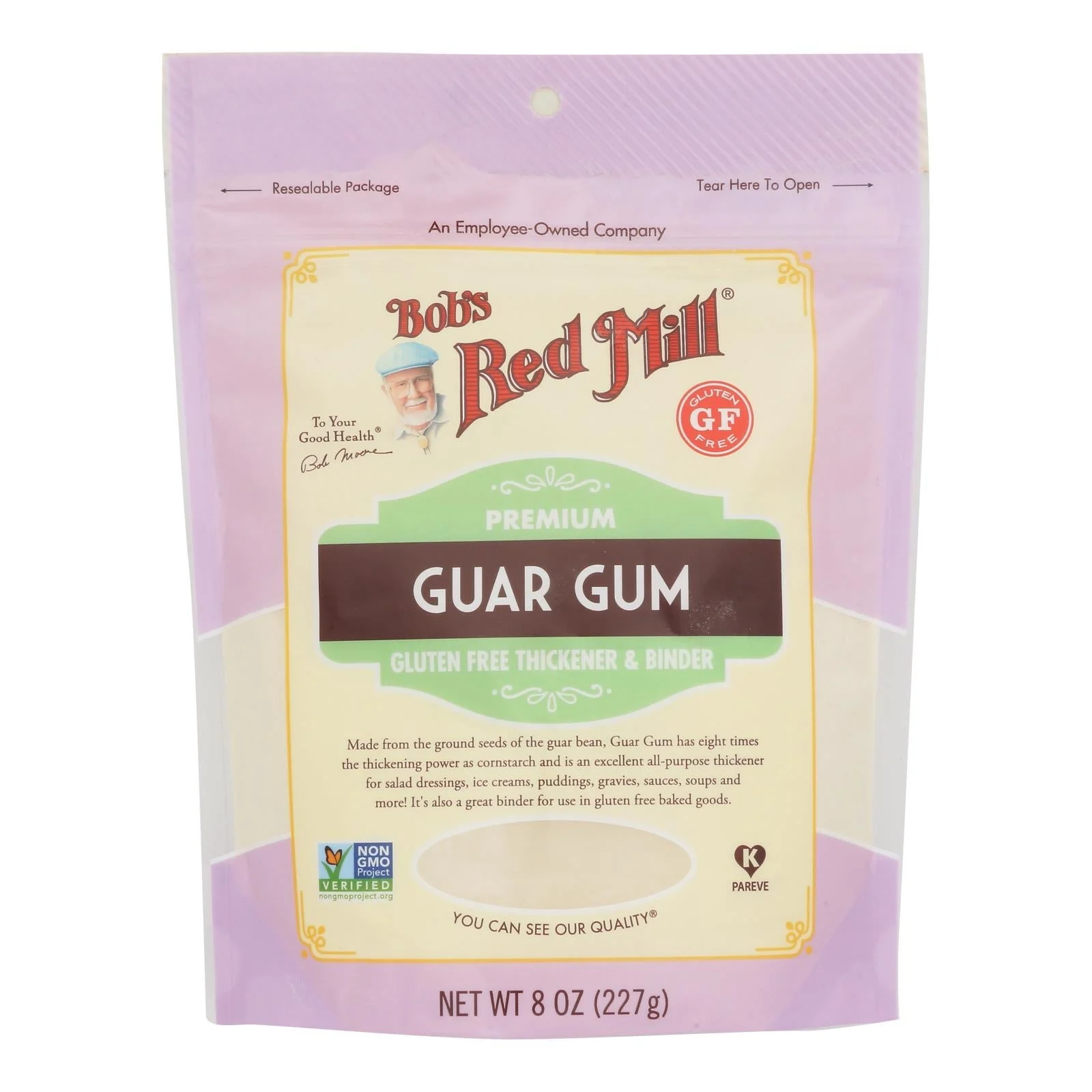 Guar Gum, Resealable Package,5 - 8 OUNCE