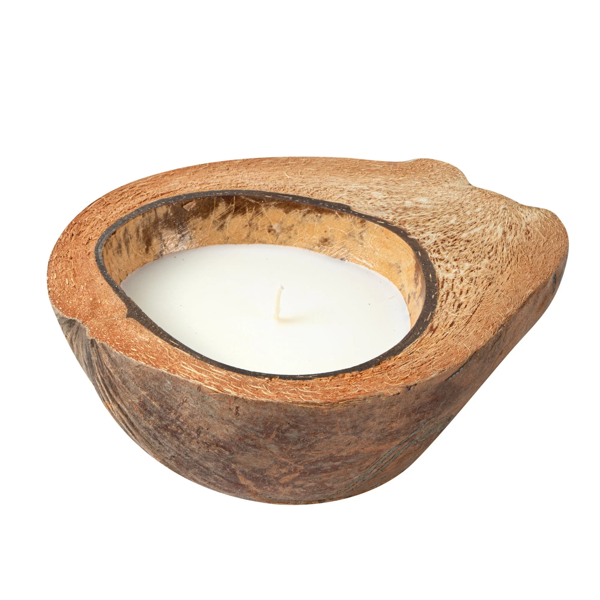 Candle, Coco Casa, 6.50 x 6.50 x 2.50 Inch, Coconut Shell Husk, Pineapple Papaya,1 - 1 EACH