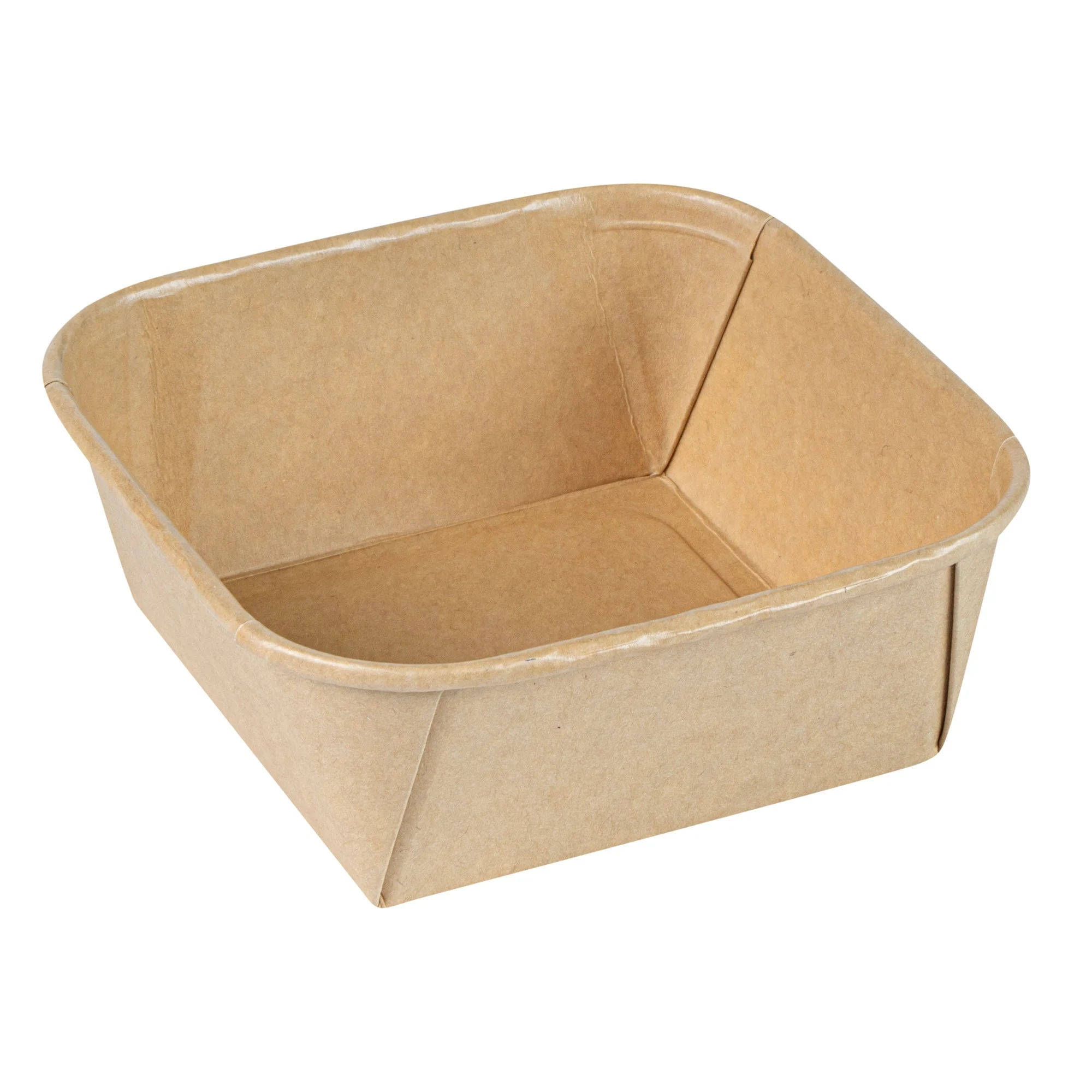 Containers, Sushi, Matsuri Vision 17 Ounce, Paper, Kraft, 5 x 5 x 2 Inch, Square,2 - 50 COUNT