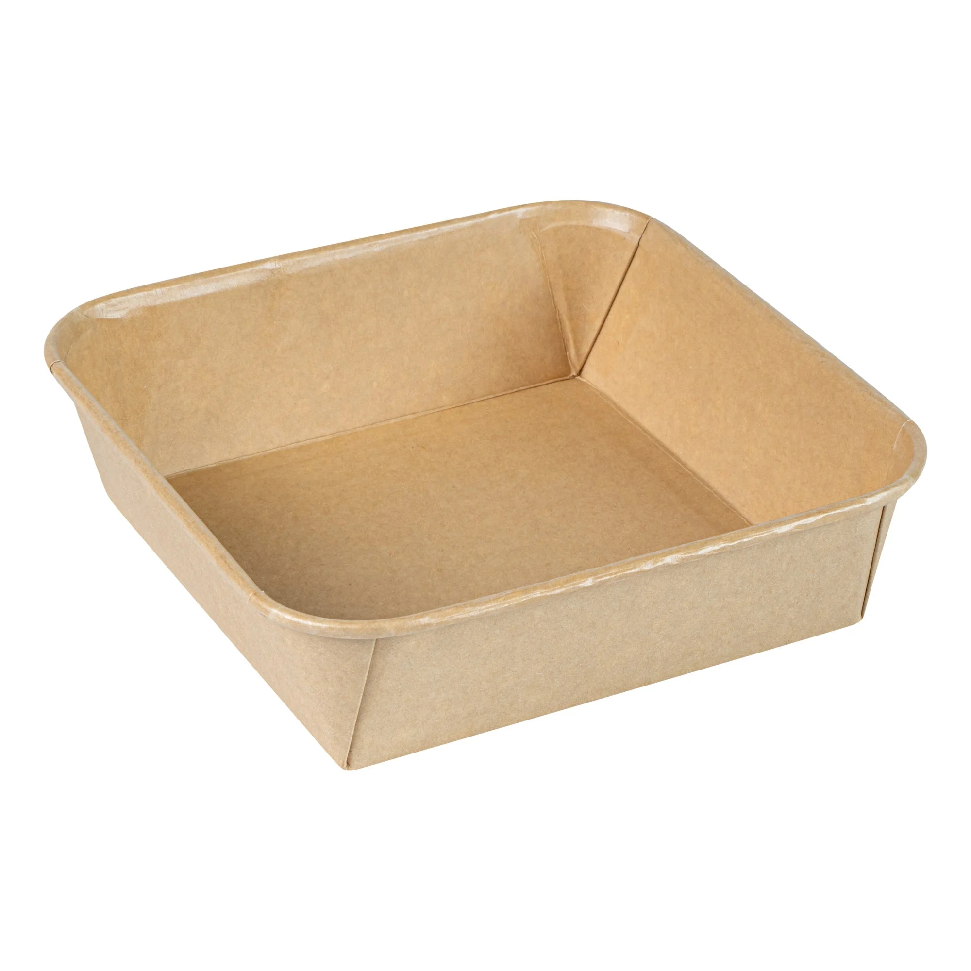 Containers, Sushi, Matsuri Vision 34 Ounce, Paper, Kraft, 7 x 7 x 2 Inch, Square,2 - 50 COUNT