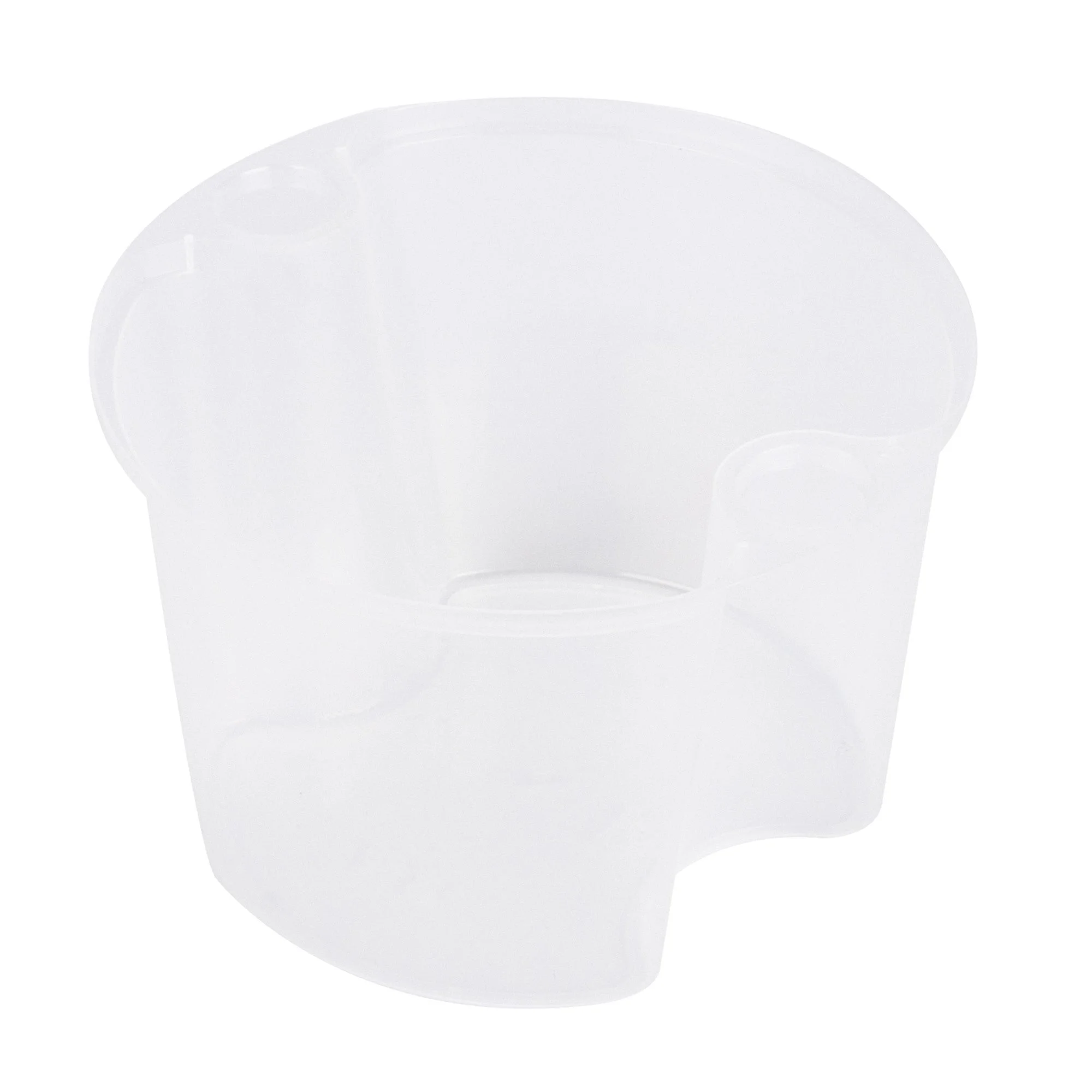 Inserts, Asporto 20 Ounce, Microwavable Plastic, Clear, for 32/40/48 Soup Containers, Round,2 - 50 COUNT