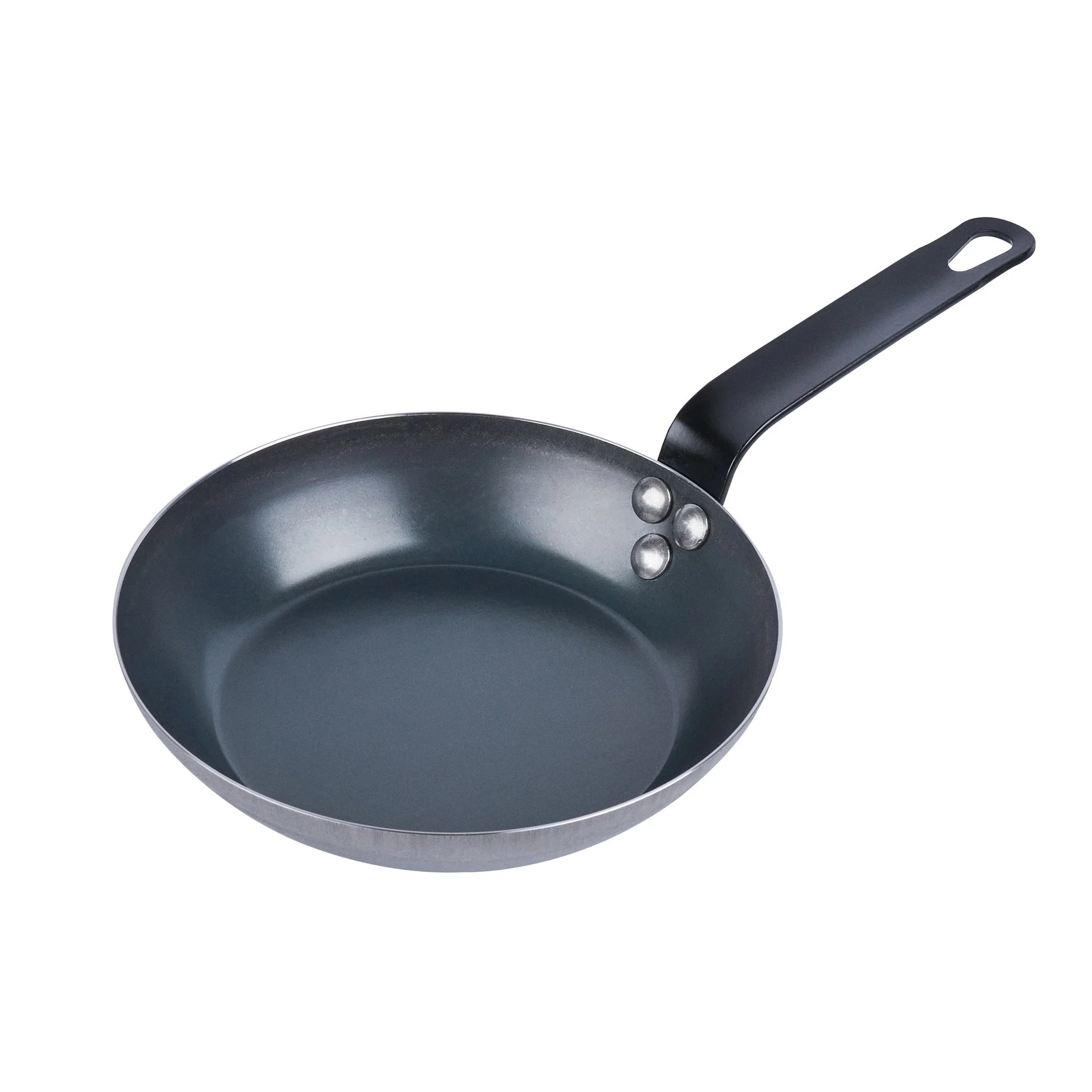 Pans, Fry, Met Lux 8 Inch, Carbon Steel, Black,6 - 1 EACH