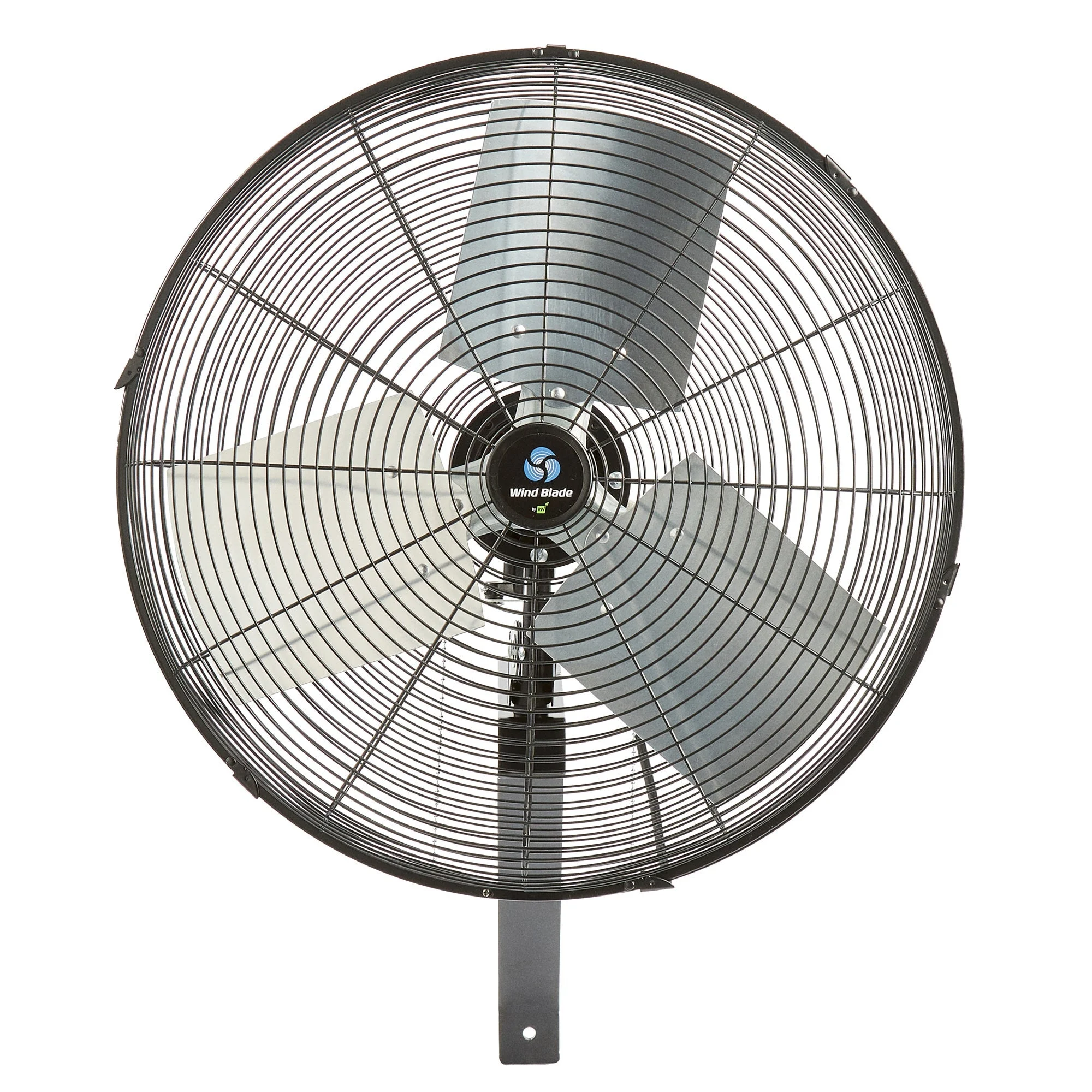 Fan, Wall-Mount, Wind Blade, 3-Speed Oscillating Industrial, 20 Inch, Tilt Head,1 - 1 EACH