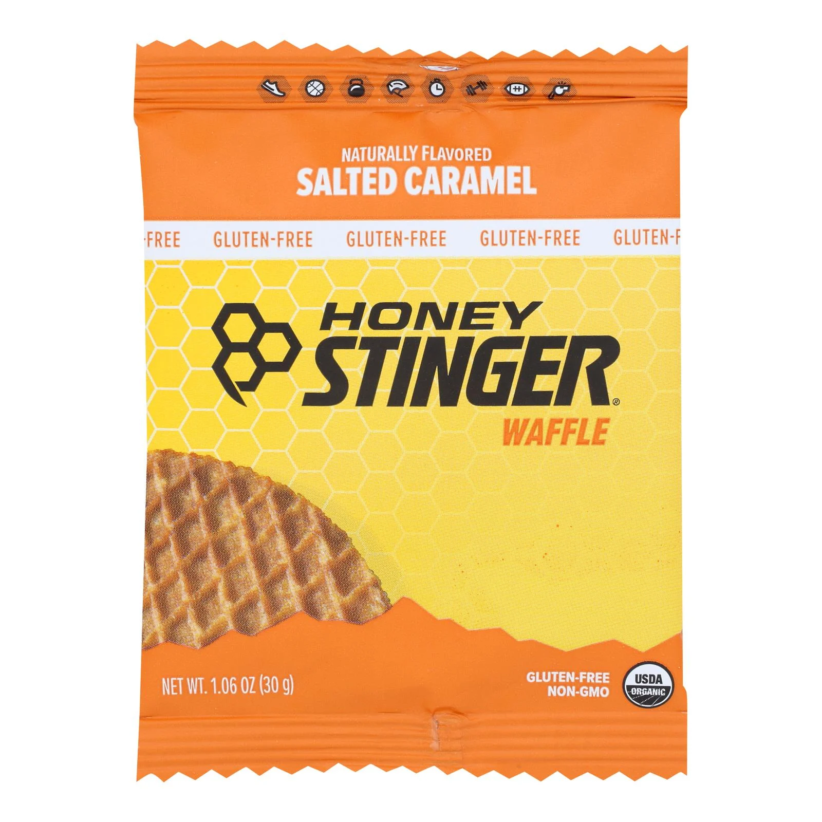 Cookies, Waffle, Salted Caramel, Shelf-Stable,12 - 1.06 OUNCE
