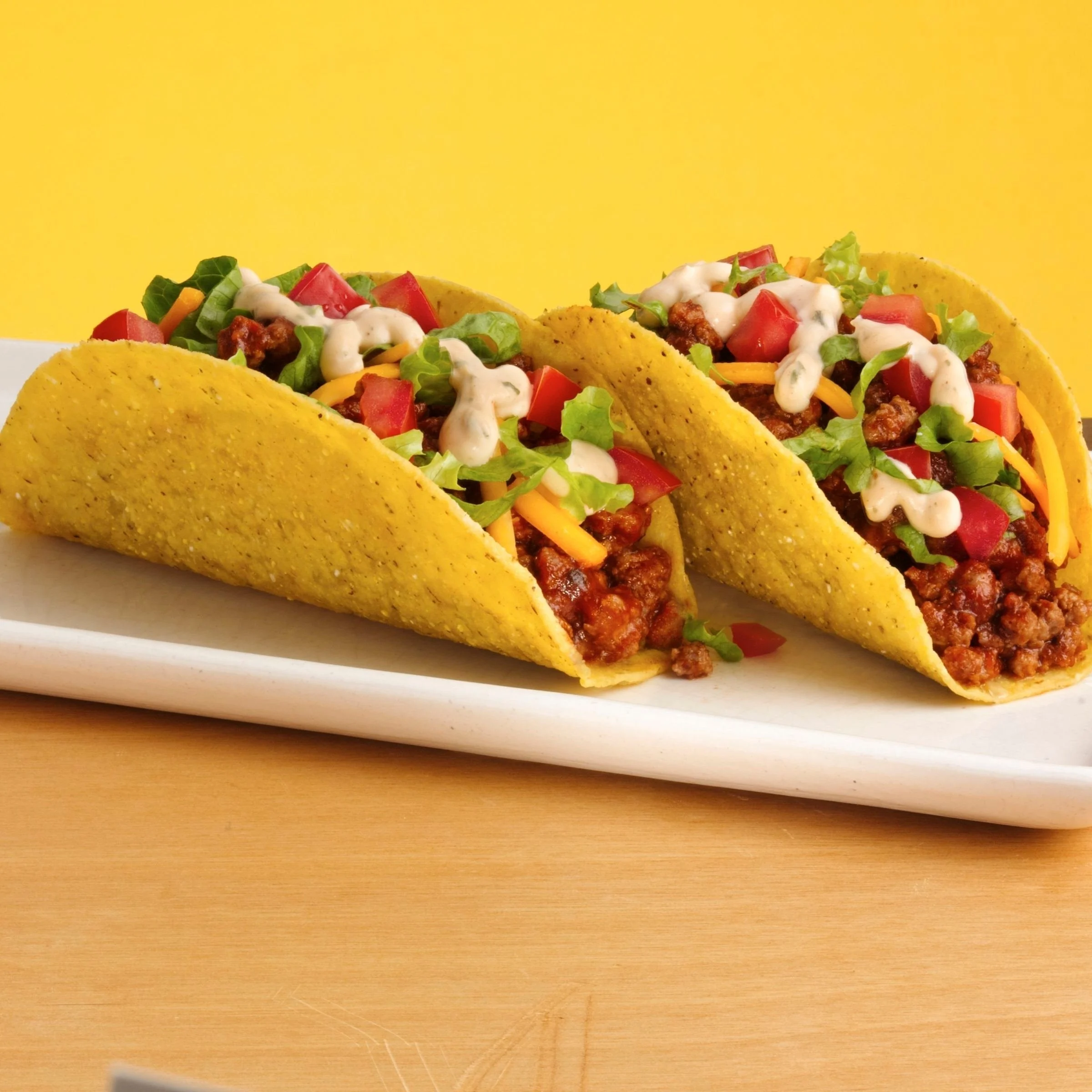 Taco Shells, Yellow Corn, Stand N' Stuff, Shelf-Stable,12 - 4.7 OUNCE
