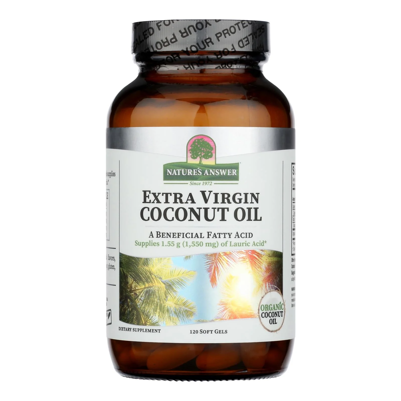 Supplements, Oil, Extra Virgin Coconut, Softgels,120 - 1 EACH