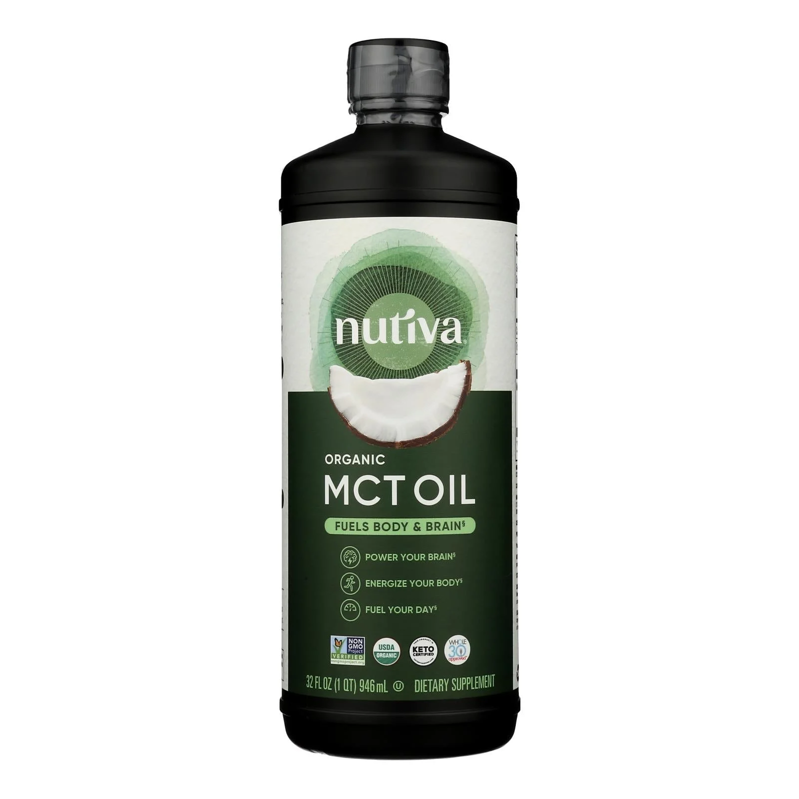 Supplement, Oil, MCT, Liquid,1 - 32 FLUID