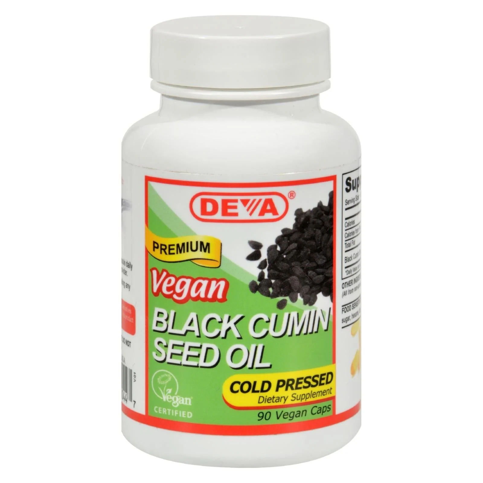 Supplements, Oil, Black Cumin Seed, Capsules,90 - 1 EACH
