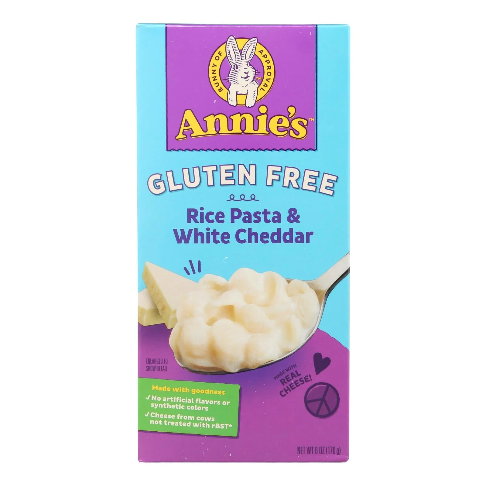 Entree, Macaroni & Cheese, White Cheddar, Shells,12 - 6 OUNCE