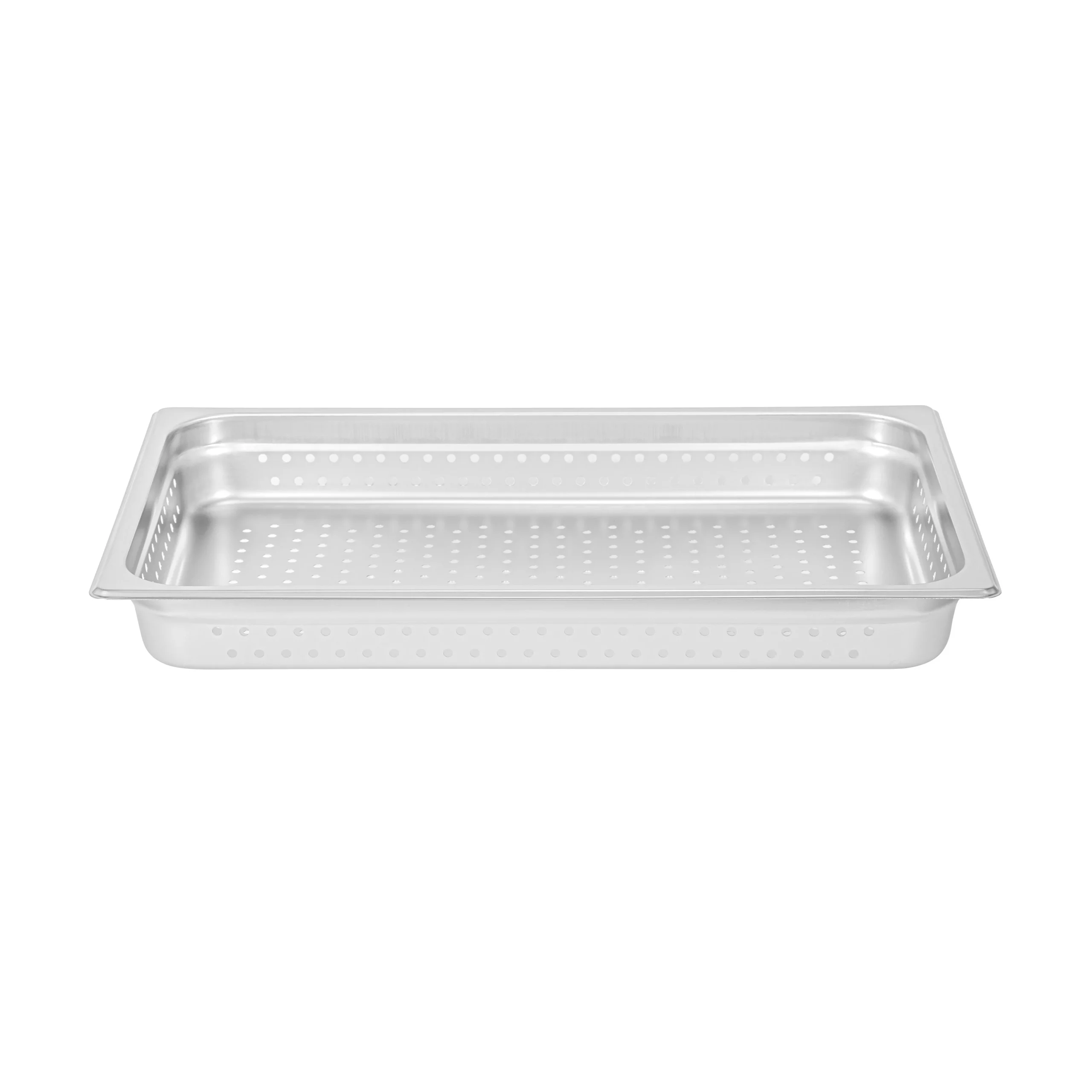 Pans, Steam Table, Kitchen Tek Full-Size, Perforated, 2.50 Inch Deep, Anti Jam, 24 Gauge,6 - 1 EACH