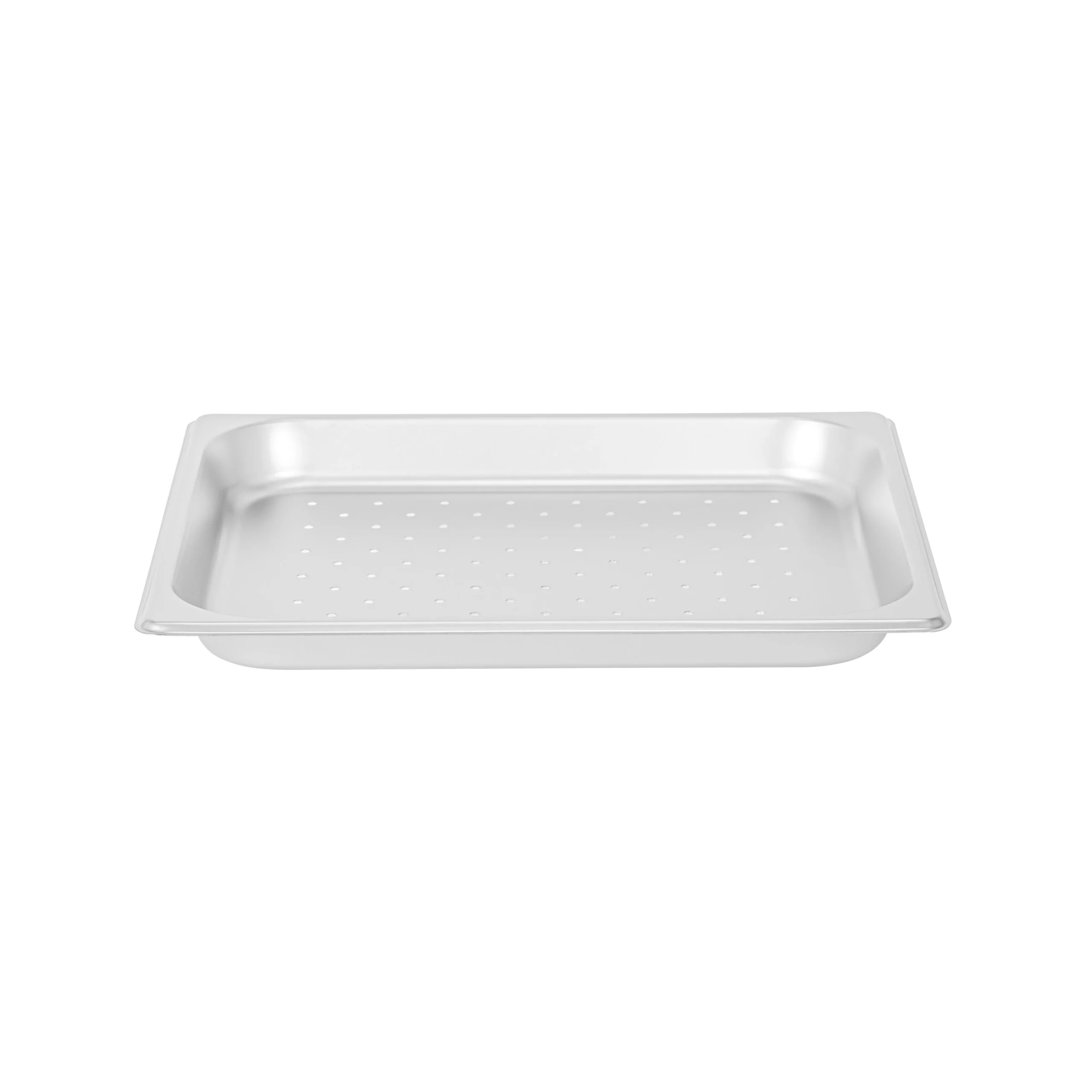 Pans, Steam Table, Kitchen Tek Half-Size, Perforated, 1.25 Inch Deep, Anti Jam, 24 Gauge,12 - 1 EACH