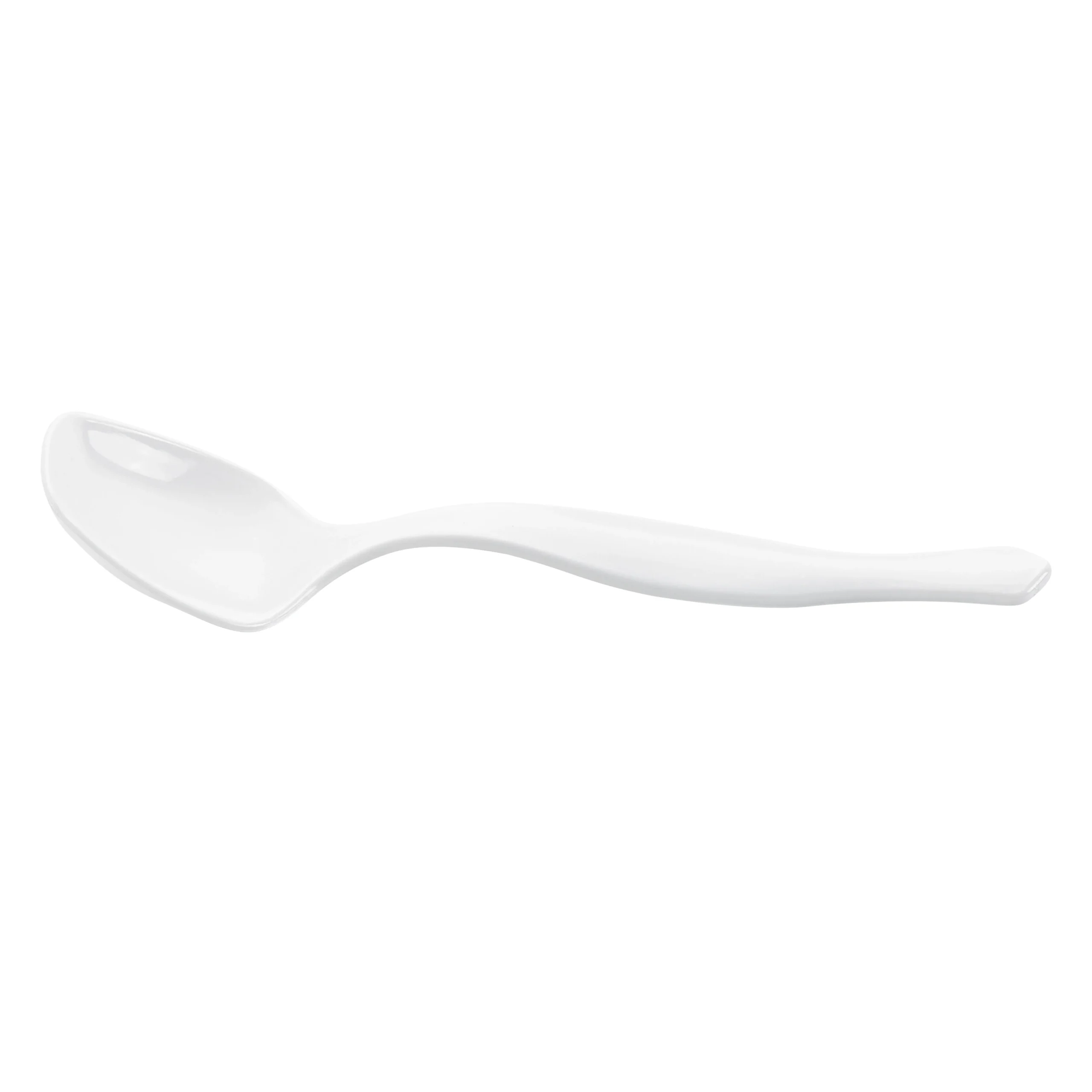 Spoons, Serving, Cater Tek, 8.50 Inch, White, Plastic,10 - 10 COUNT
