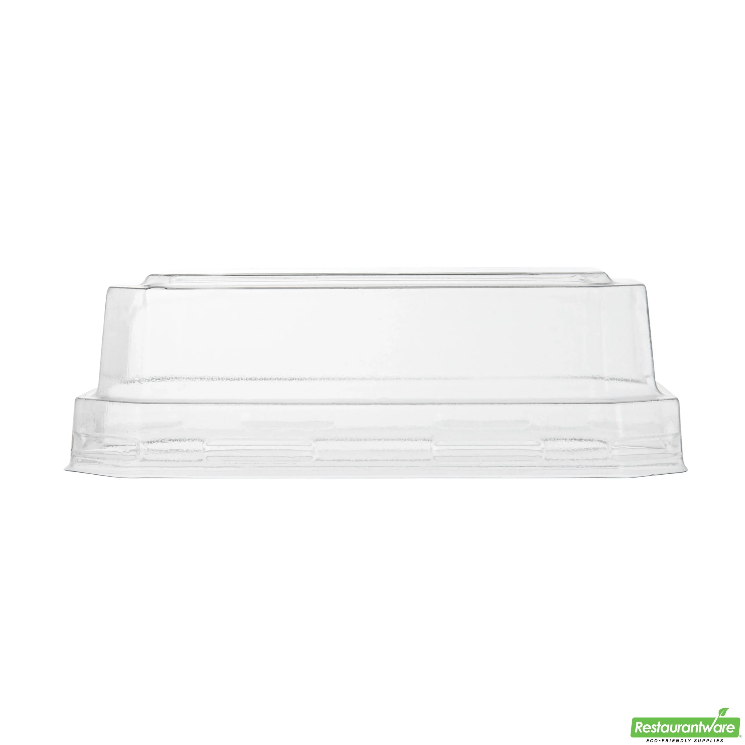 Lids, Dome, Mini Serve, Plastic, Clear, Rectangular, for 3 Ounce Dessert Cup,4 - 25 COUNT