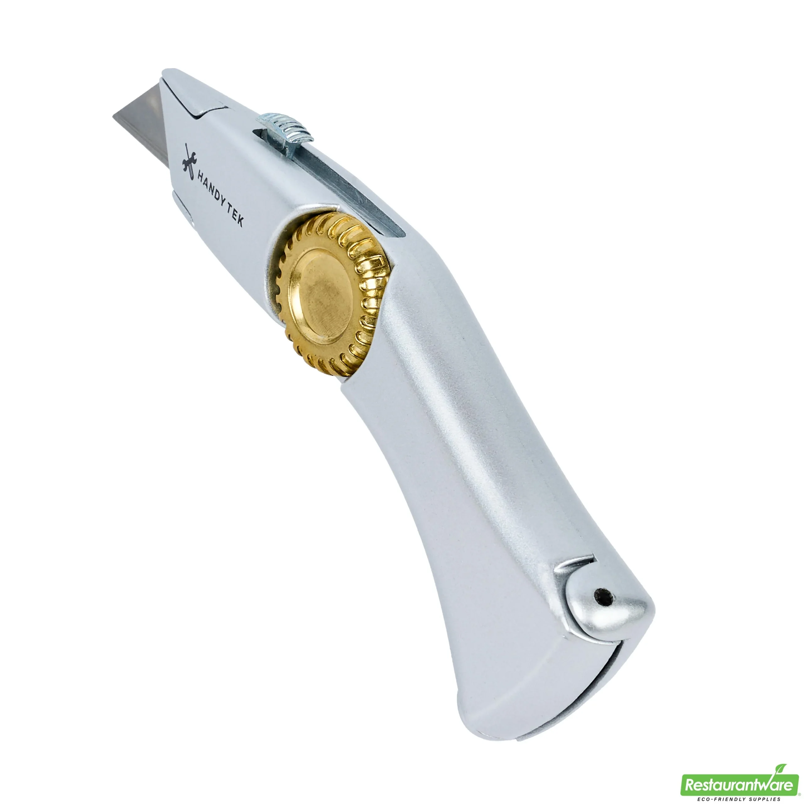Knife, Utility, Handy Tek 7 Inch, Heavy Duty, Silver, Blade Lock Wheel,6 - 1 EACH