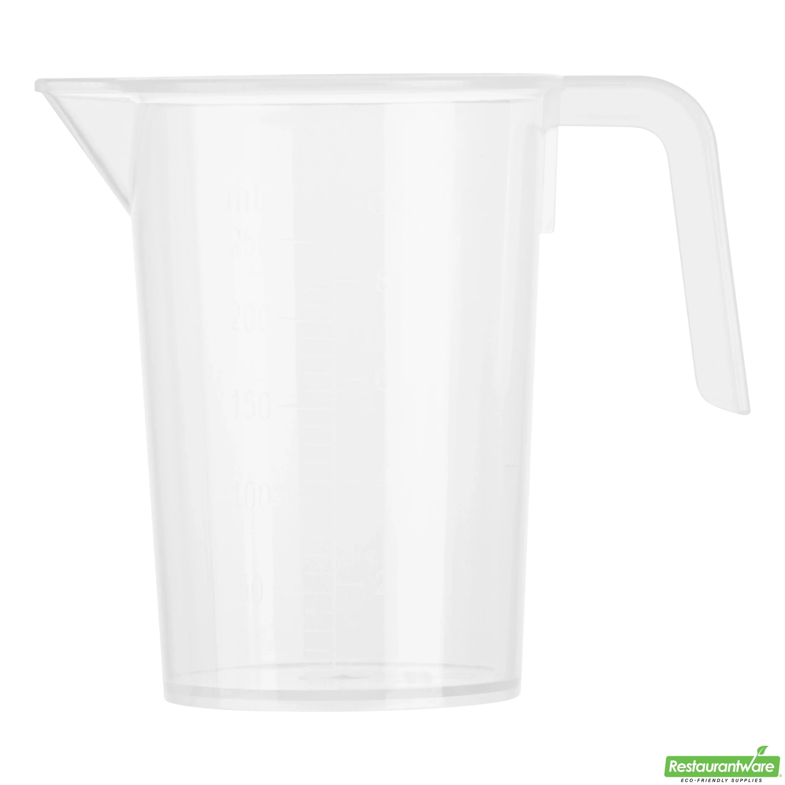Measuring Cups, RW Base 1 Cup, Plastic, Clear, 3.75 x 2.50 x 4.25 Inch,10 - 1 EACH