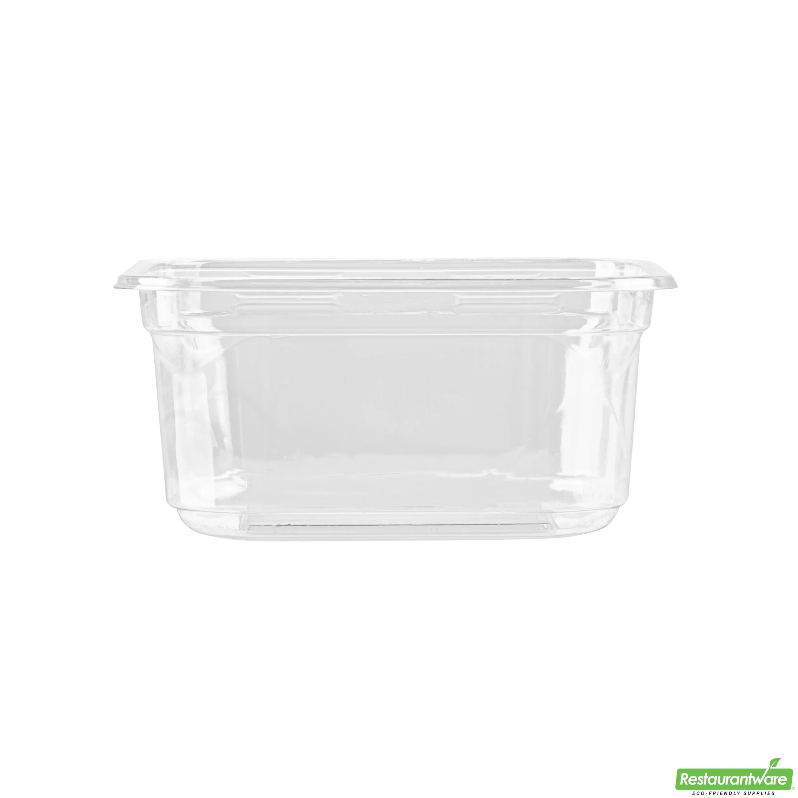 Containers, Deli & Snack, Thermo Tek 12 Ounce, Plastic, Clear, 4.50 x 4.50 x 2 Inch, Square,50 - 1 EACH