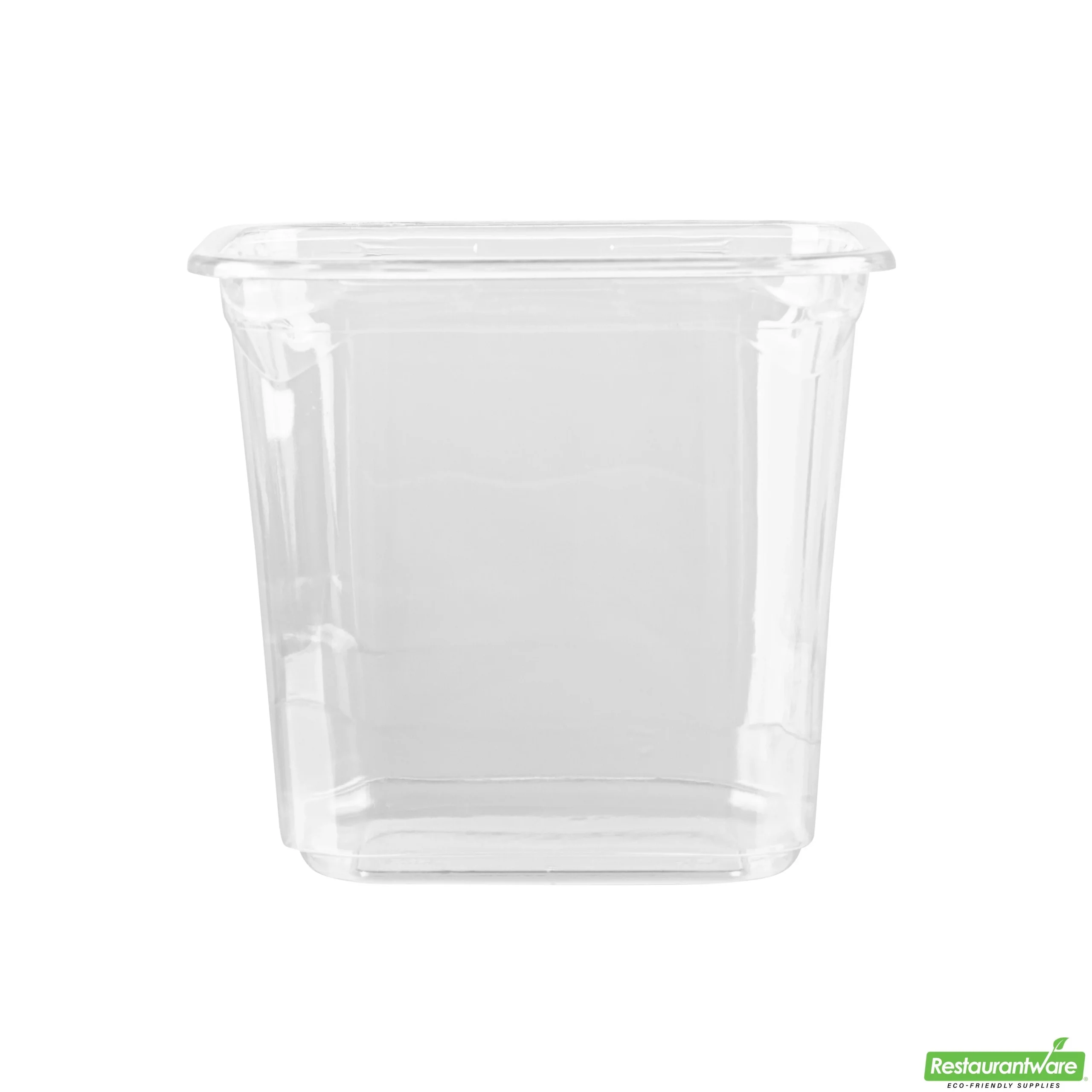 Containers, Deli & Snack, Thermo Tek 24 Ounce, Plastic, Clear, 4.50 x 4.50 x 4.25 Inch, Square,50 - 1 EACH