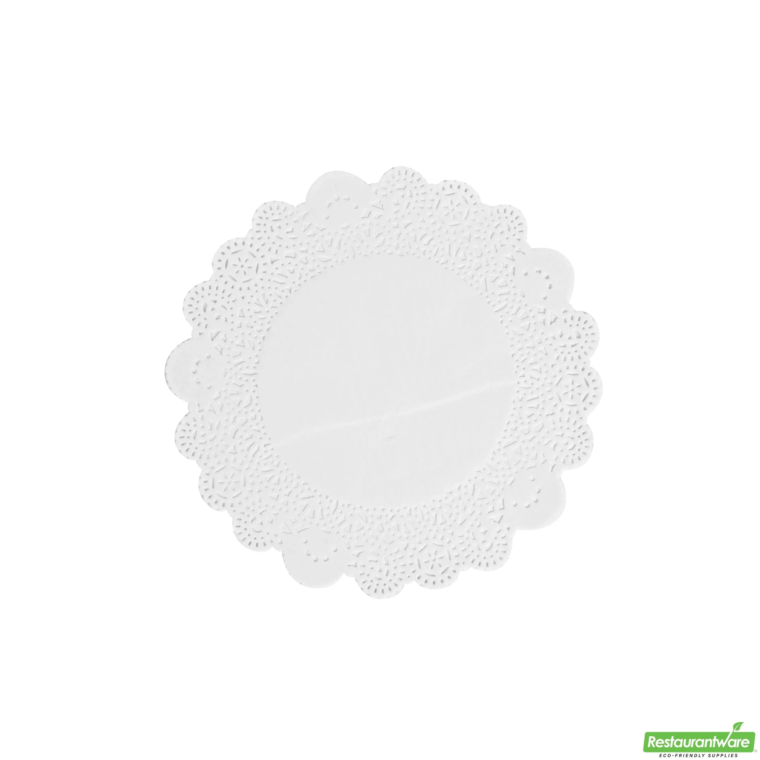 Doilies, Pastry Tek 8 x 8 Inch, Paper, White, Round,100 - 1 EACH