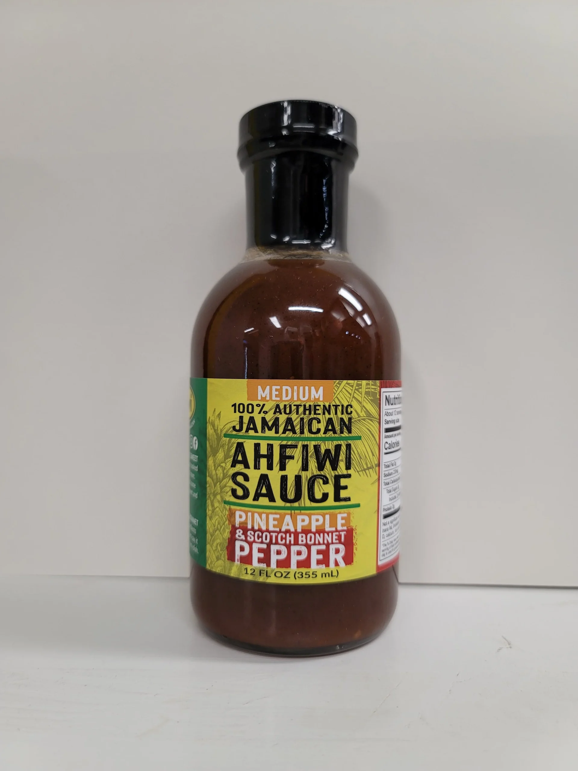 Sauce, Medium Pineapple & Scotch Pepper,12 - 12 FLUID