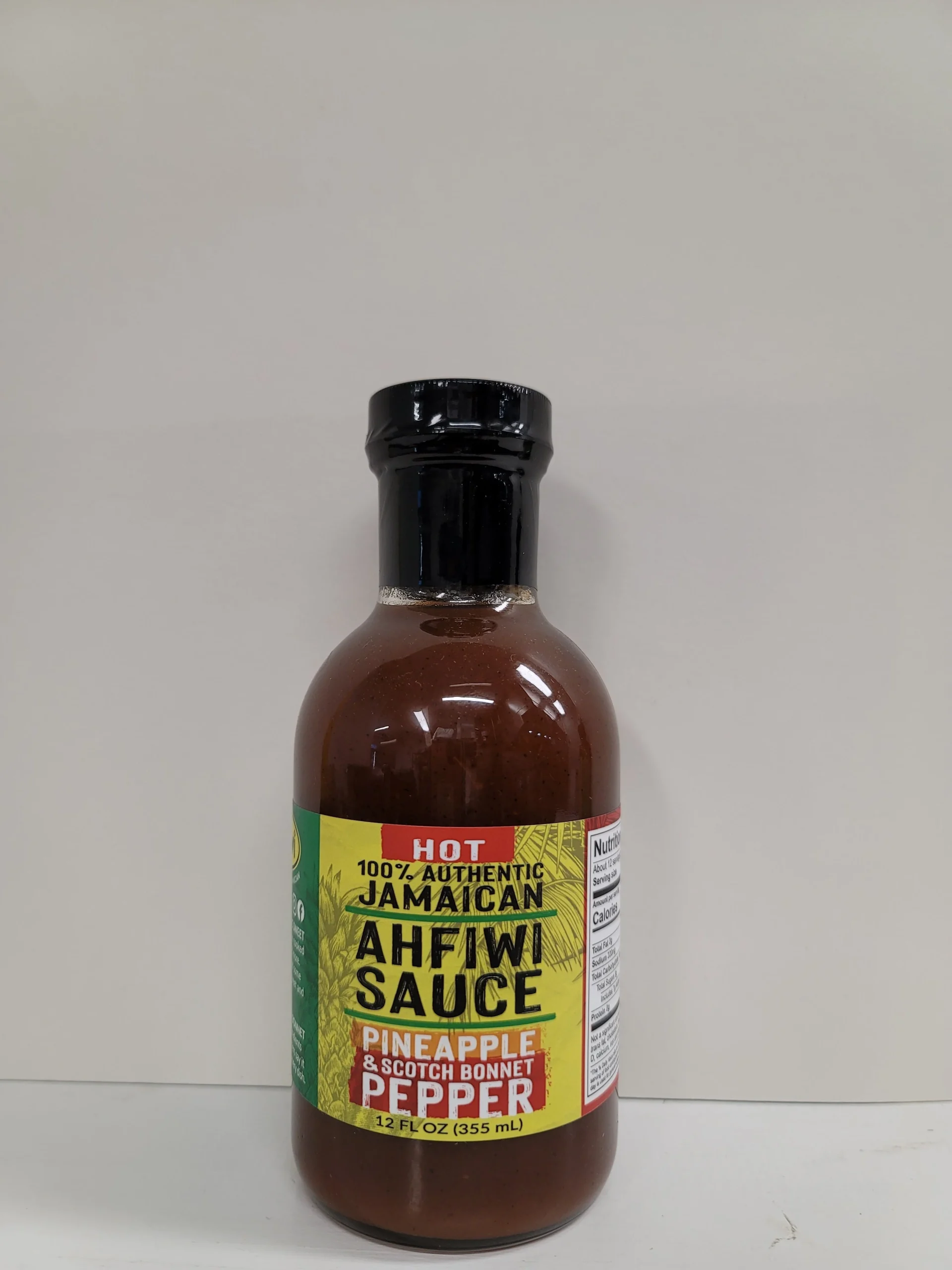 Sauce, Hot Pineapple & Scotch Pepper,12 - 12 FLUID