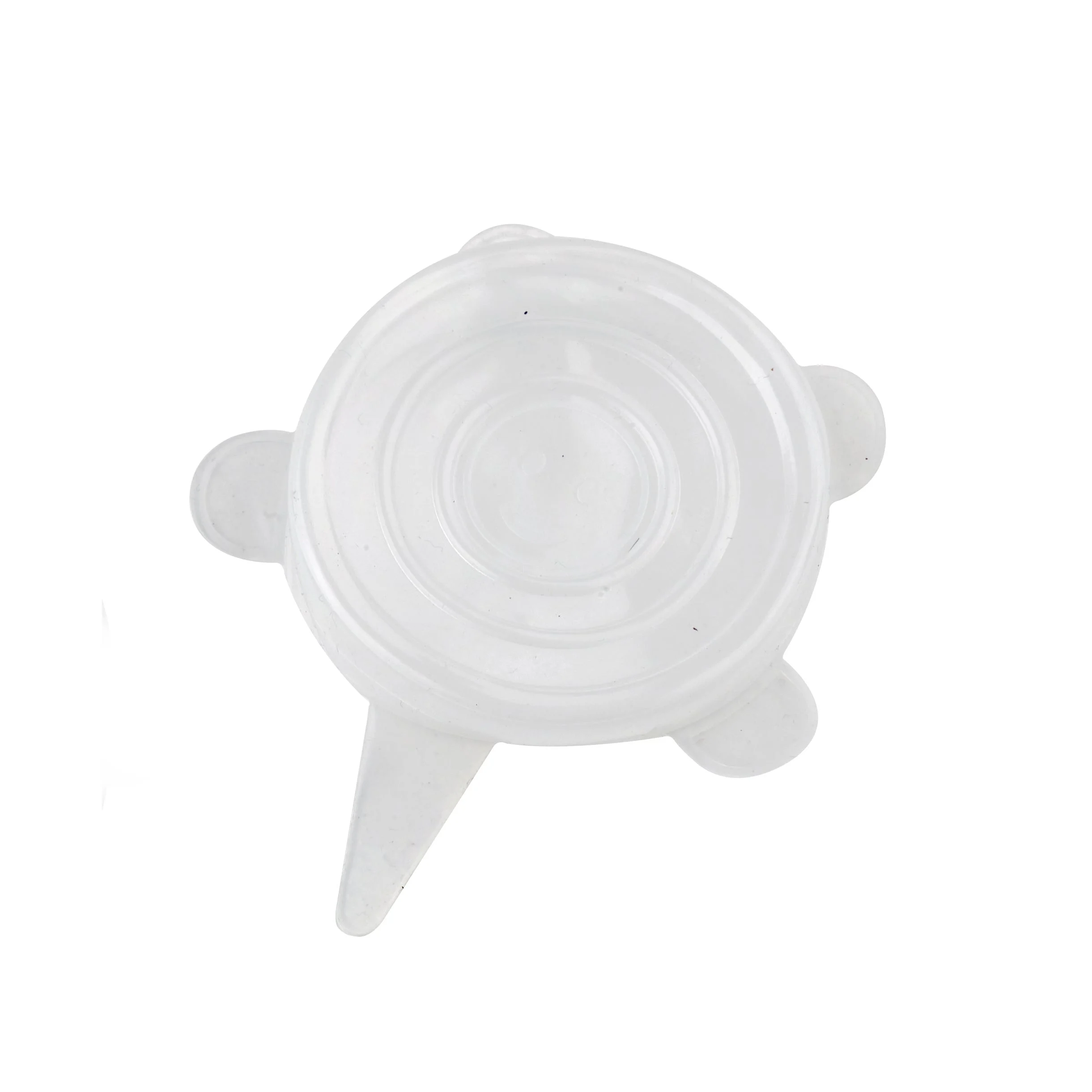 Lids, 2.5 Inch, Silicone, Translucent, Reusable,100 - 100 EACH