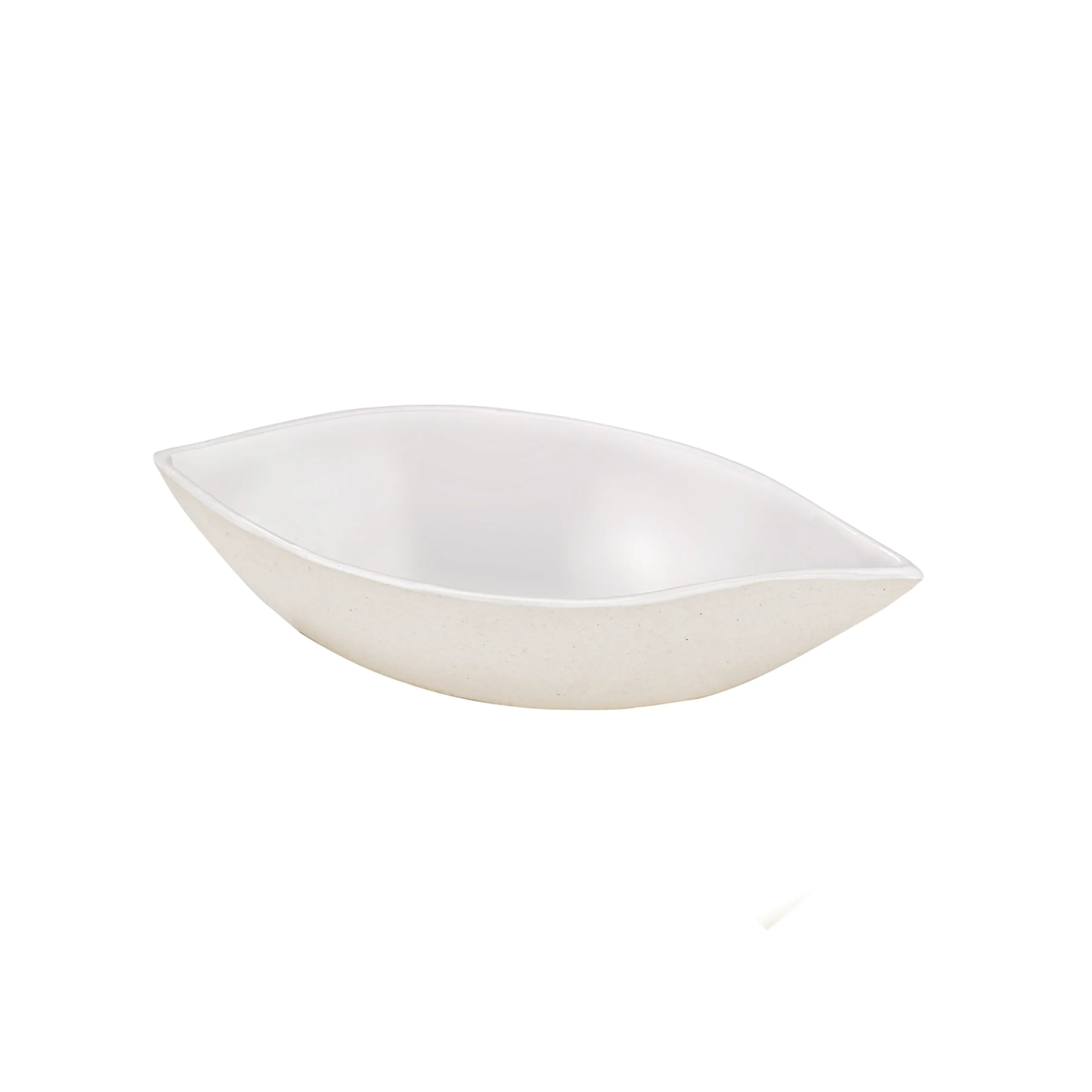 Dishes, Sauce, 4.3 x 2 x 1 Inch, Sugarcane, White, Diamond-Shaped, 1.5 Ounce,10 - 30 COUNT