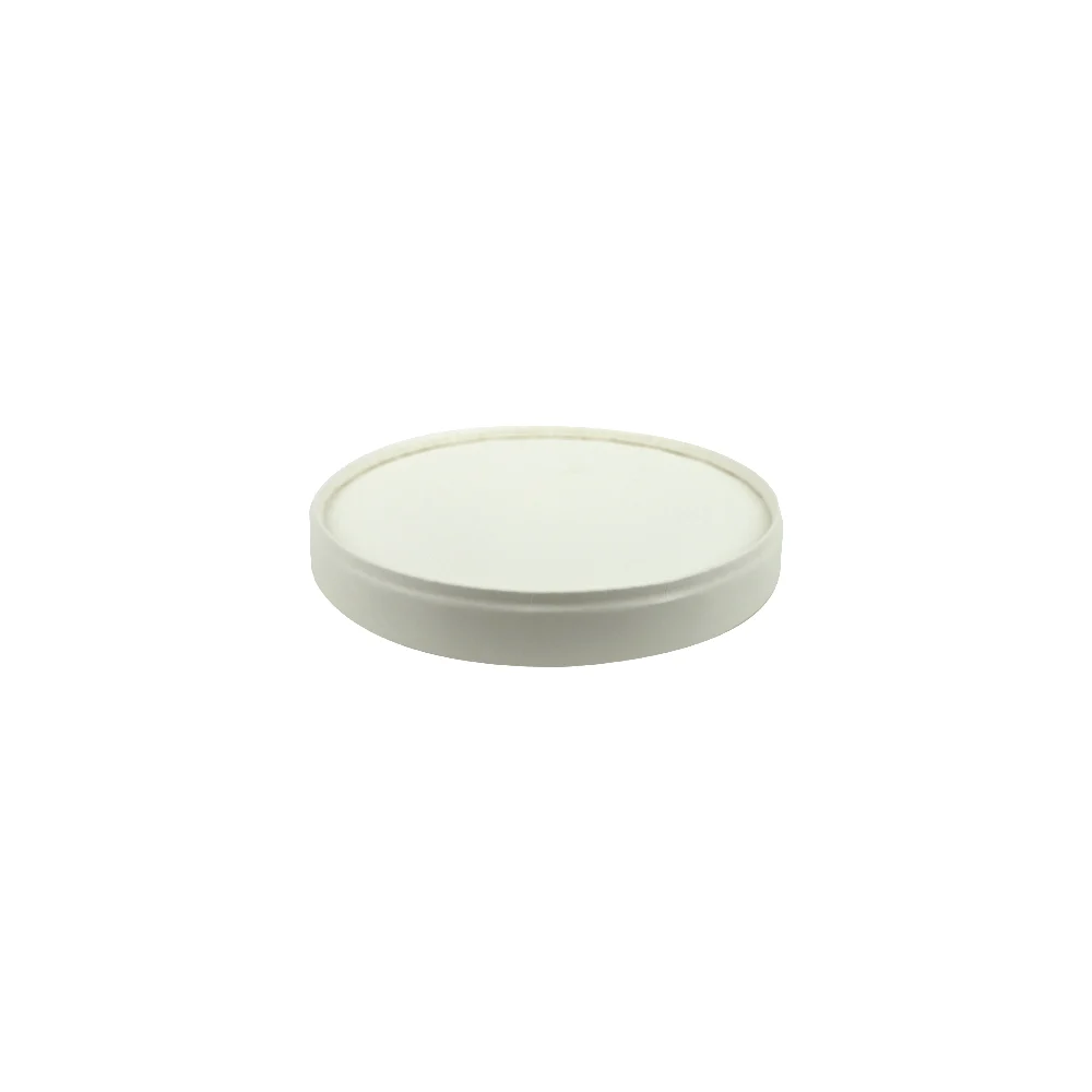 Lids, 3.5 Inch, Paper, for 8 Ounce Cups, Round,20 - 25 COUNT