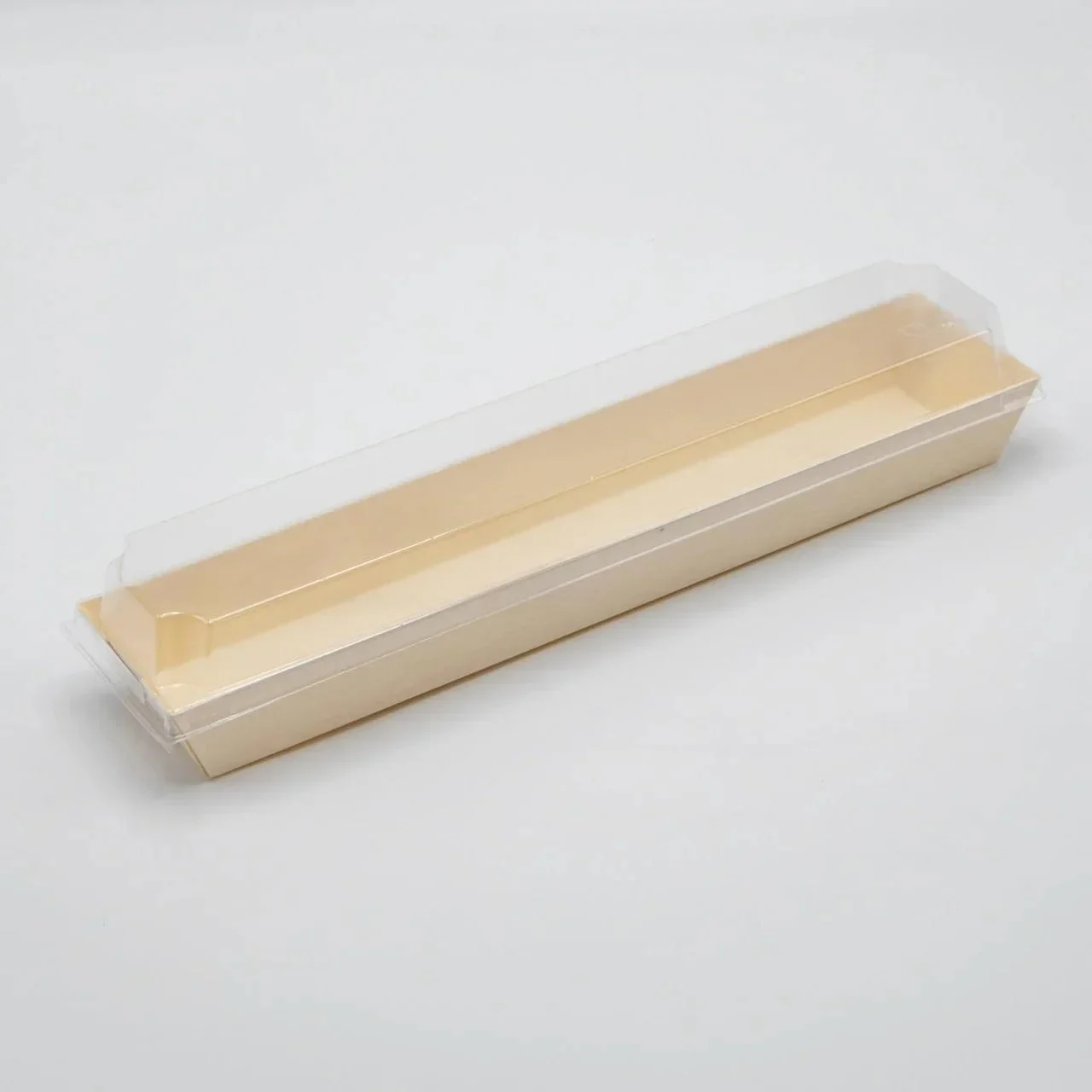 Trays, 11.80 x 2.60 Inch, Wood, Balsa, includes Clear Lid,2 - 50 COUNT