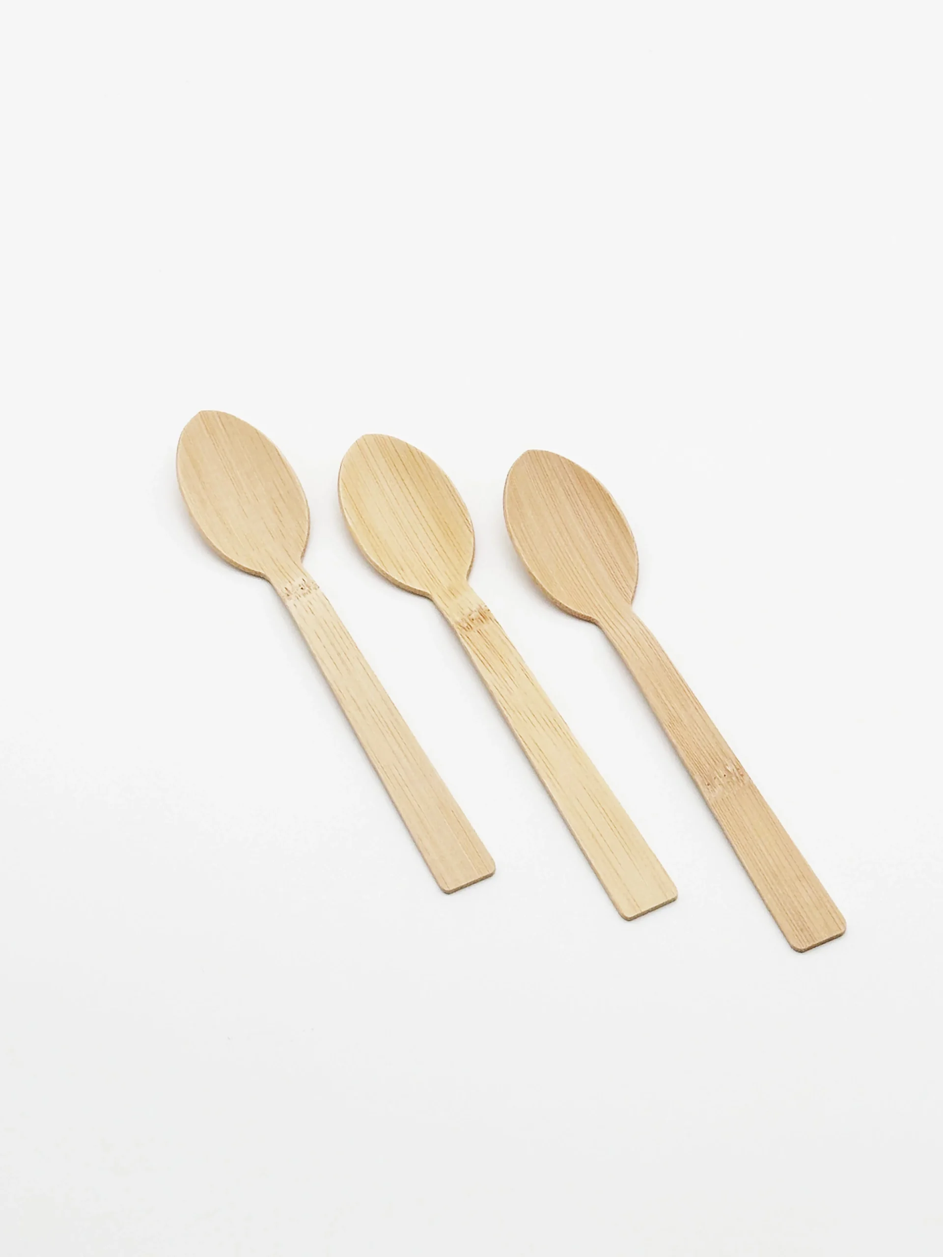 Spoons, Bamboo,10 - 100 EACH