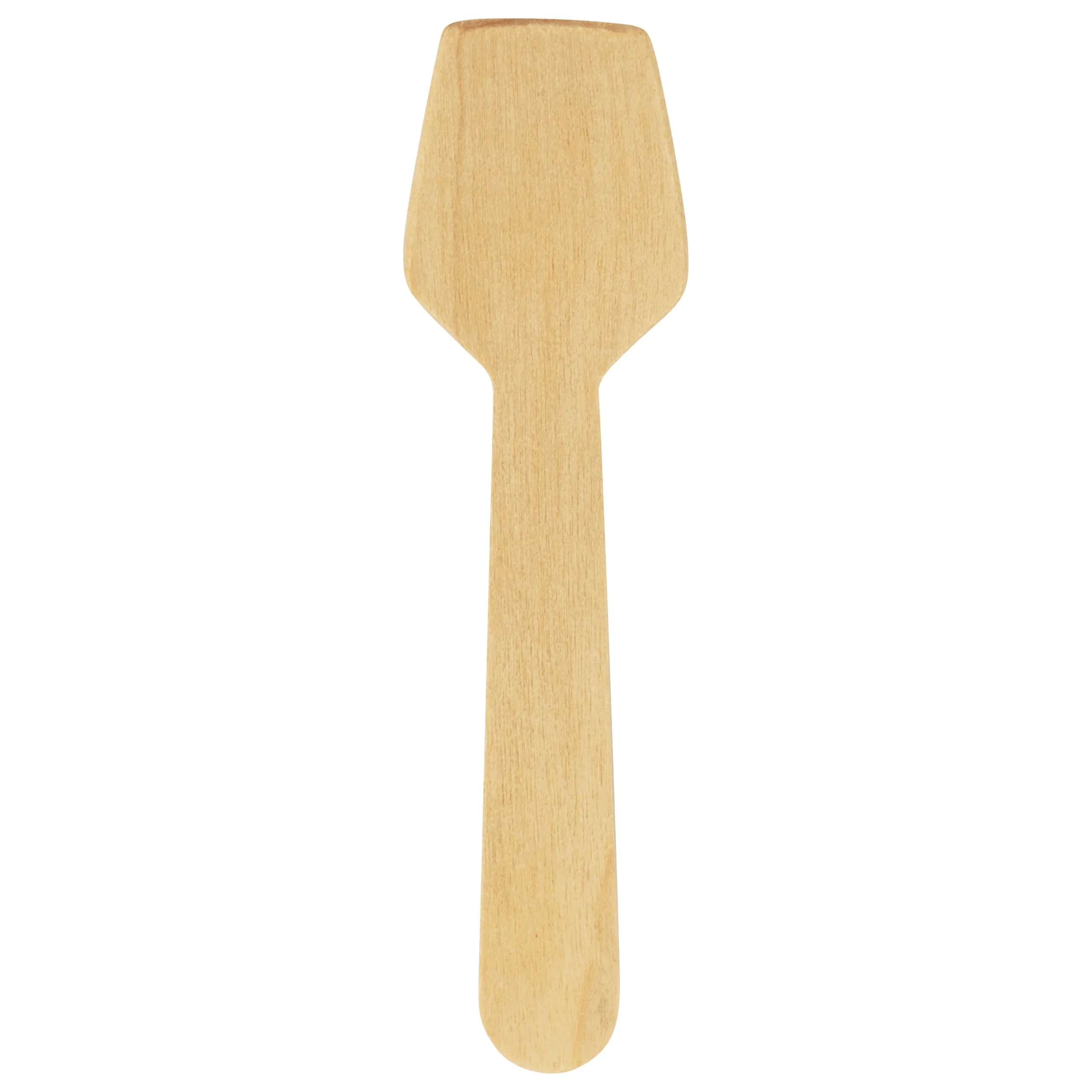Spoons, Tasting, Heavyweight Wood, 4 Inch,25 - 100 COUNT