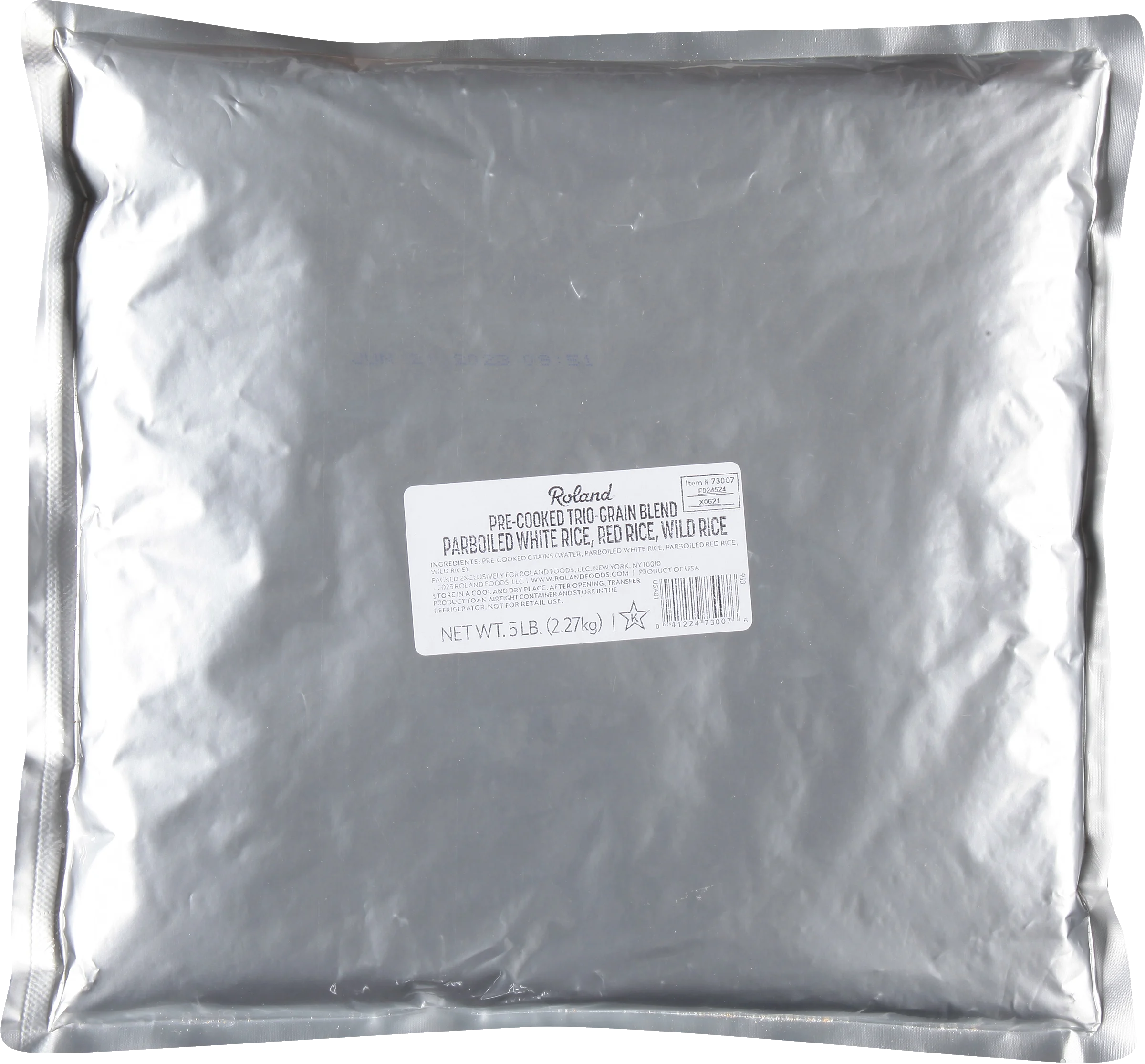 Rice Blend, White/Red/Wild, Precooked,4 - 5 POUND