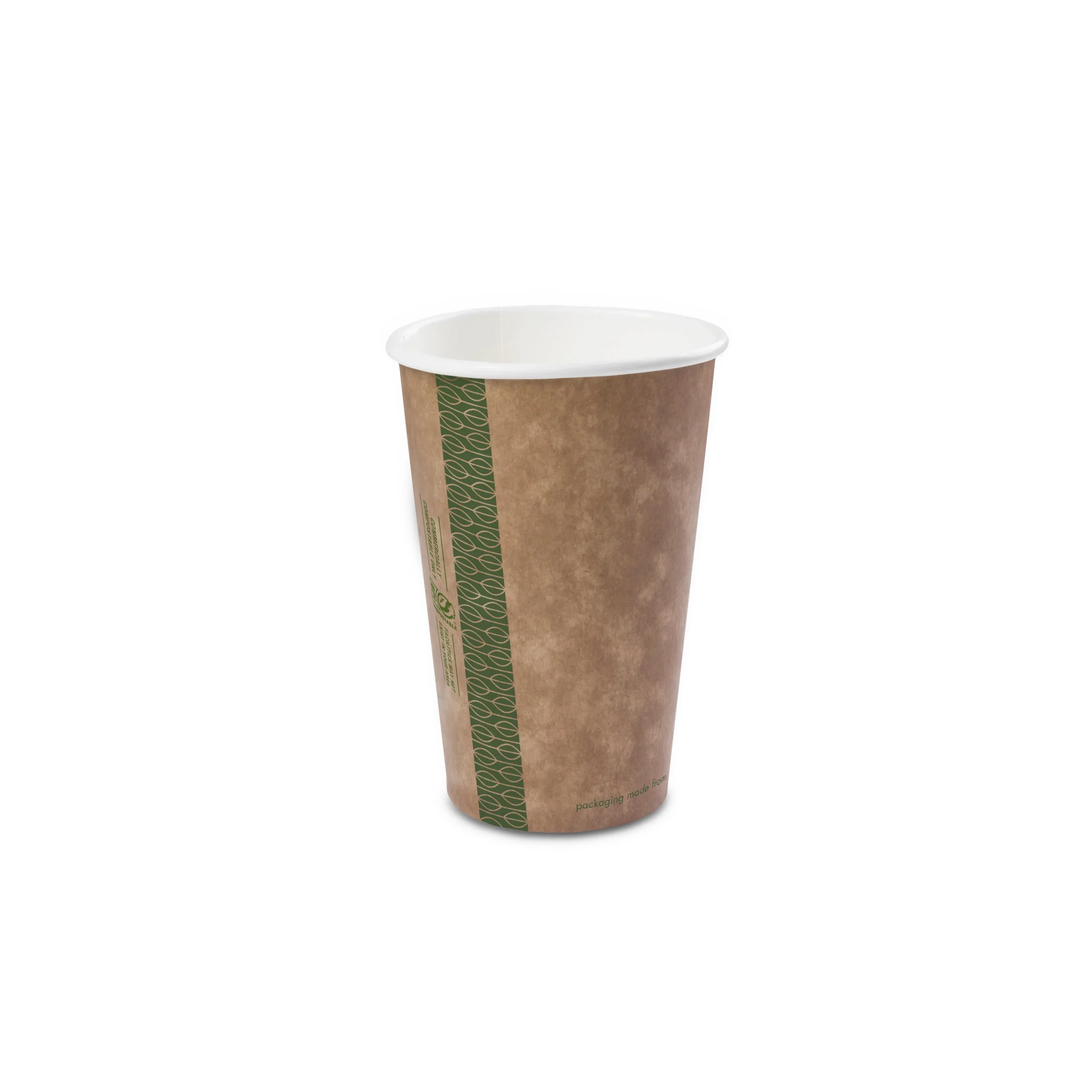 Cups, Hot, 16 Ounce, Paper, Kraft, PLA-Lined,20 - 50 COUNT