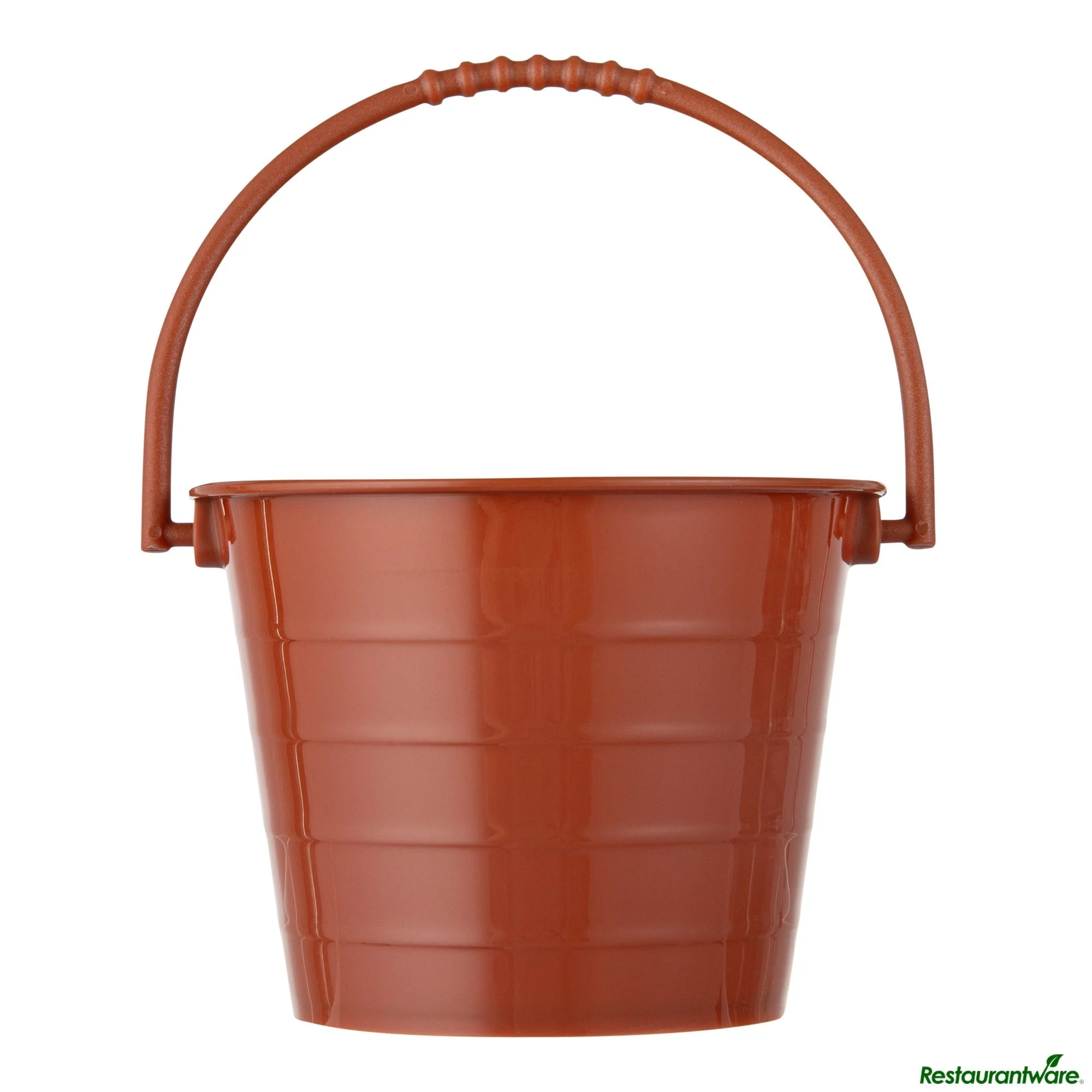 Cups, Dessert, Mini Serve 2 Ounce, Plastic, Brown, Bucket-Shape, Round, 3.25 x 3.25 x 2.25 Inch,25 - 1 EACH