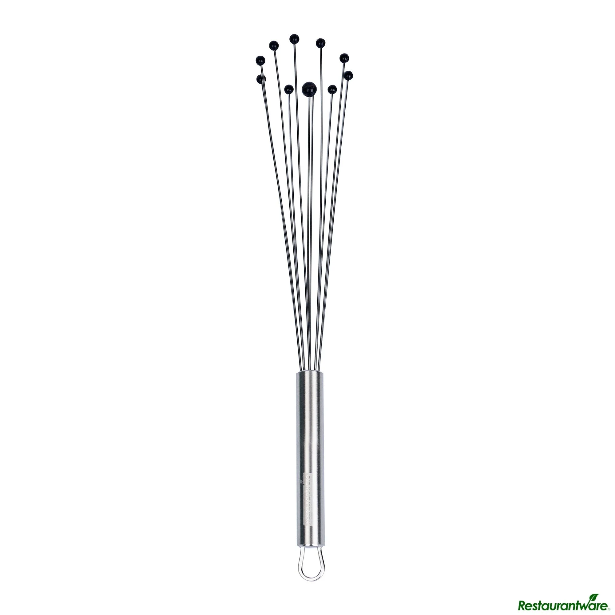 Whisks, Ball, German Standard, 12.5 Inch, Stainless Steel, Silicone Tip,6 - 1 EACH