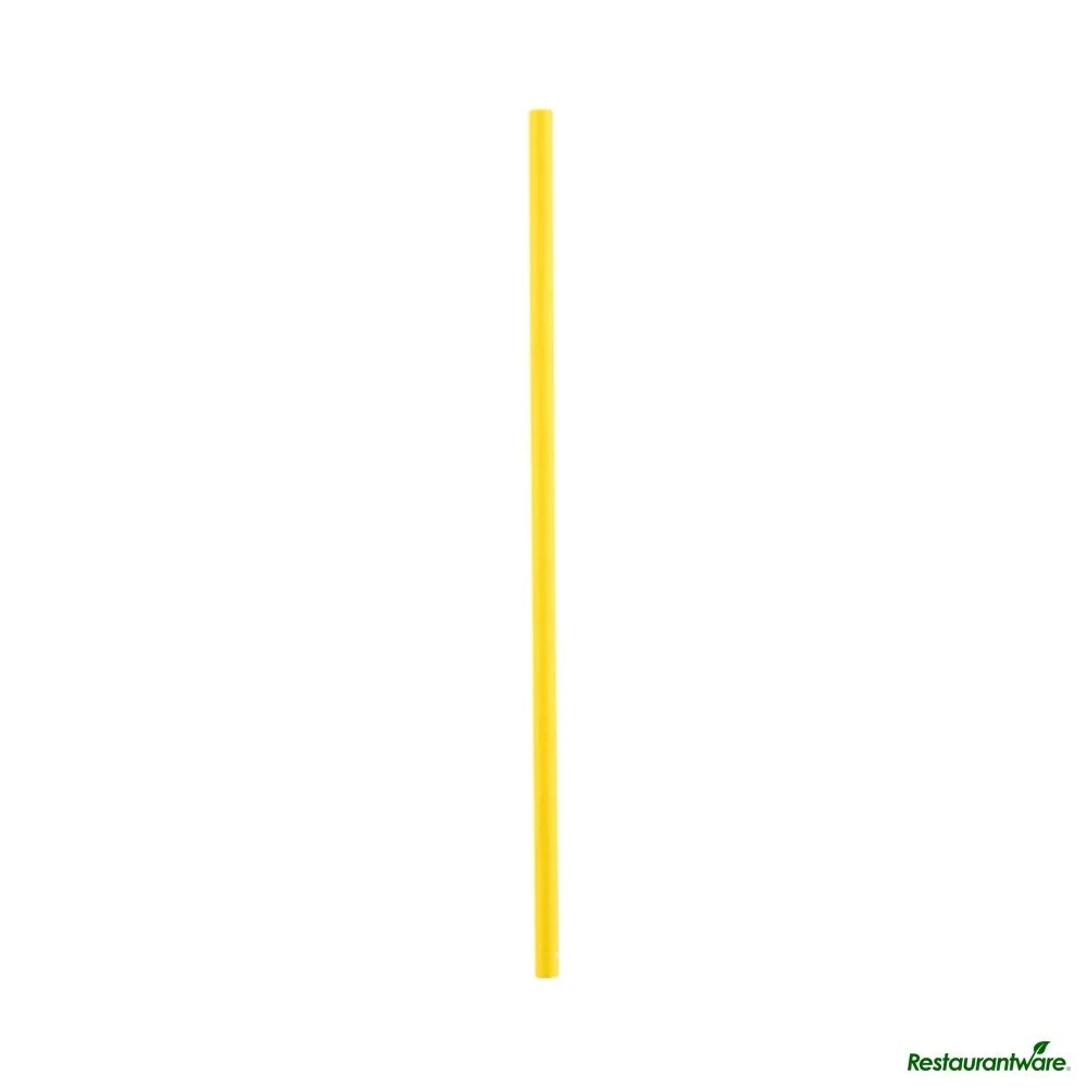 Cake Pop & Lolipop Stick, 6 x 0.16 Inch, Paper, Yellow,25 - 1 EACH