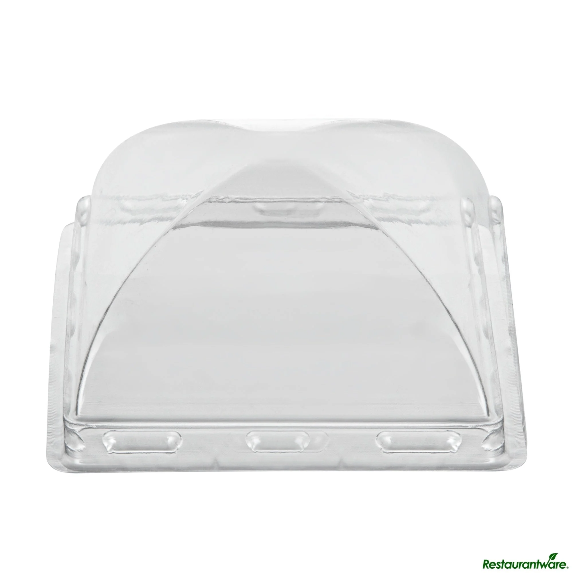 Lids, Dome, Plastic, Clear, Square, for 5 Ounce Dessert Cups,25 - 1 EACH