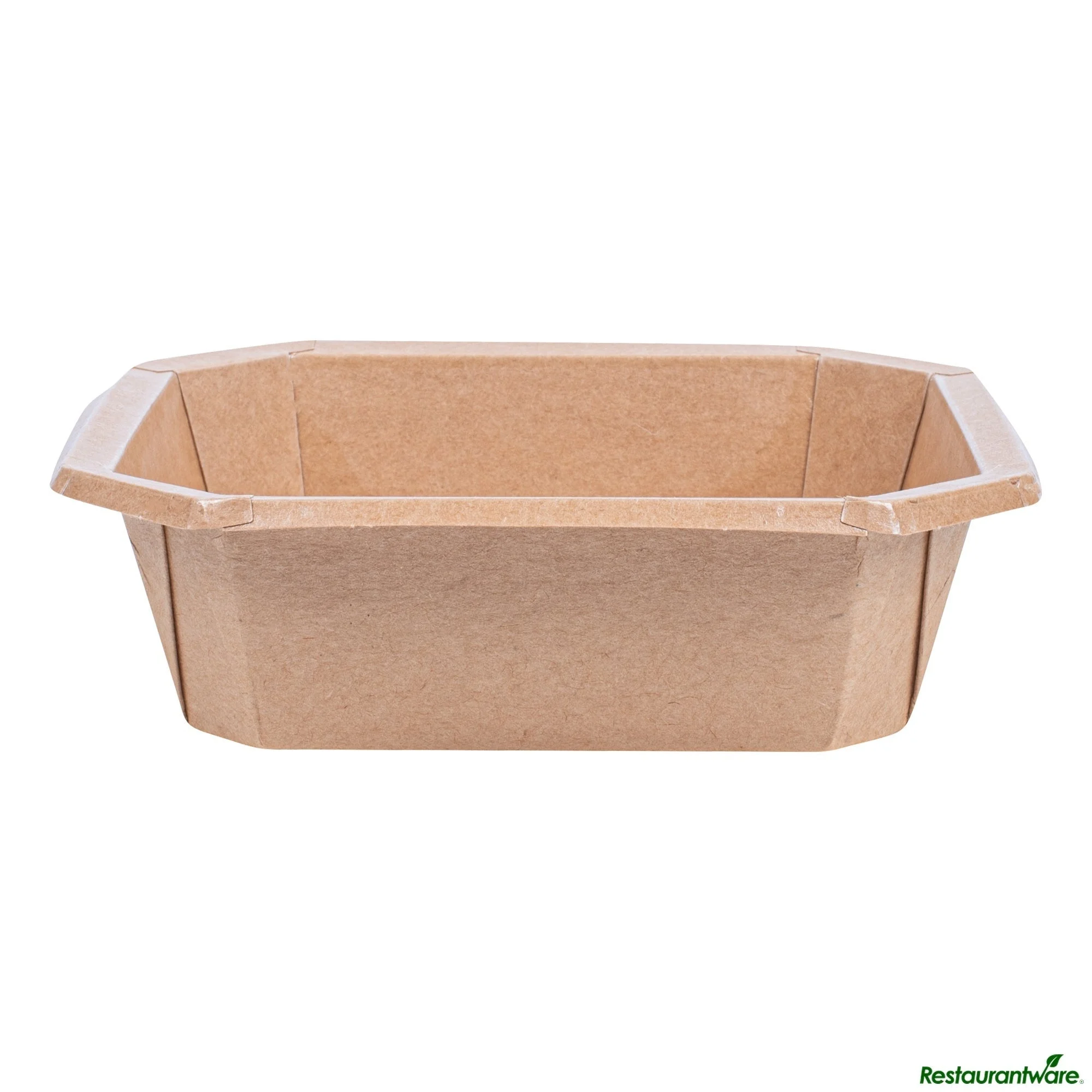 Containers, Take-Out, Sustain 34 Ounce, PLA-Lined Paper, Kraft, 7 x 7 x 2 Inch, Octagonal,25 - 1 EACH