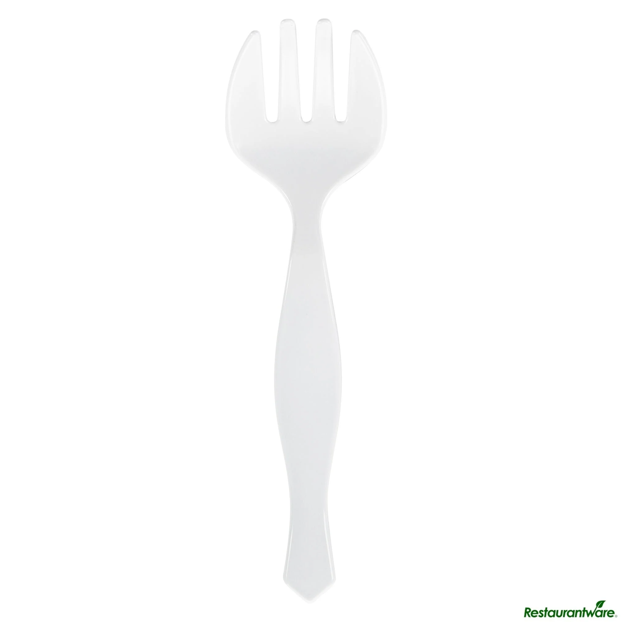 Forks, Serving, Cater Tek 8.50 Inch, Plastic, White,10 - 1 EACH