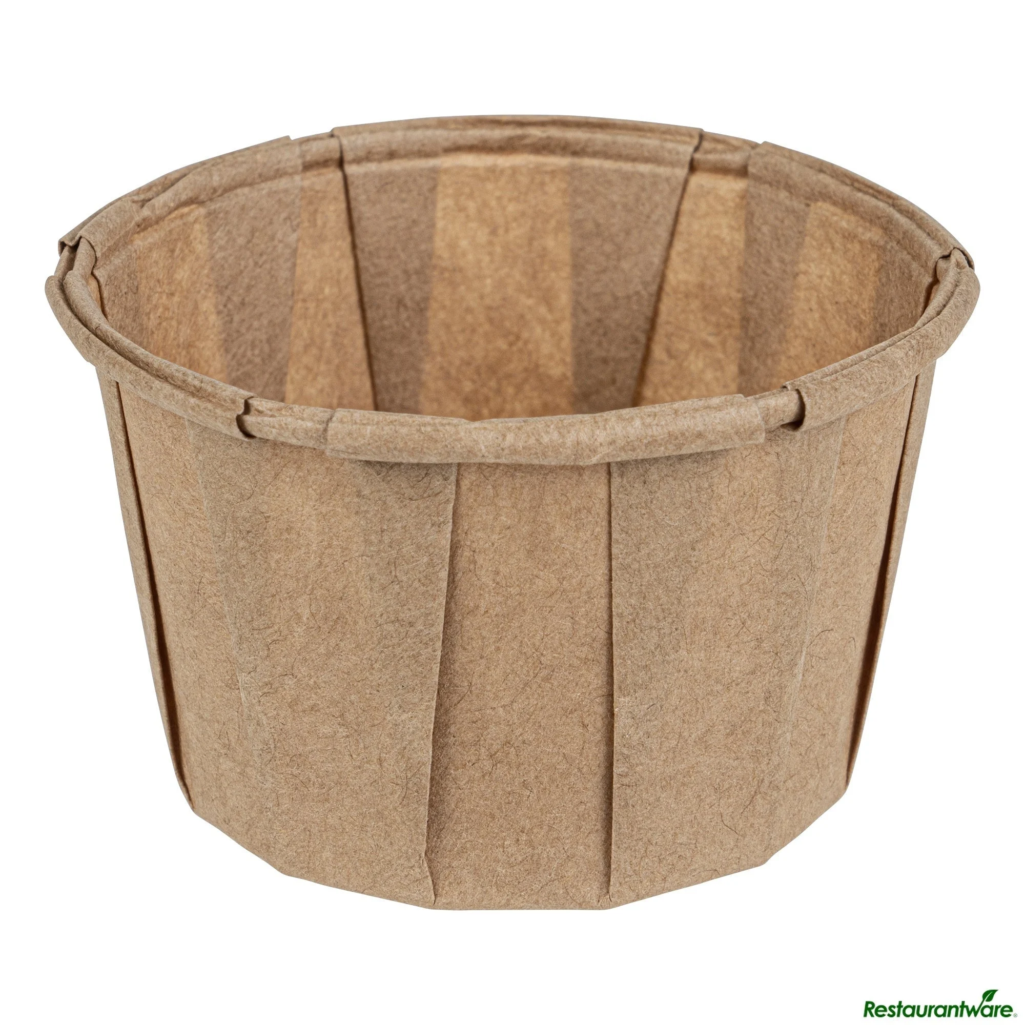 Cups, Souffle Portion, 2 Ounce, Paper, Kraft, Compostable,100 - 1 EACH