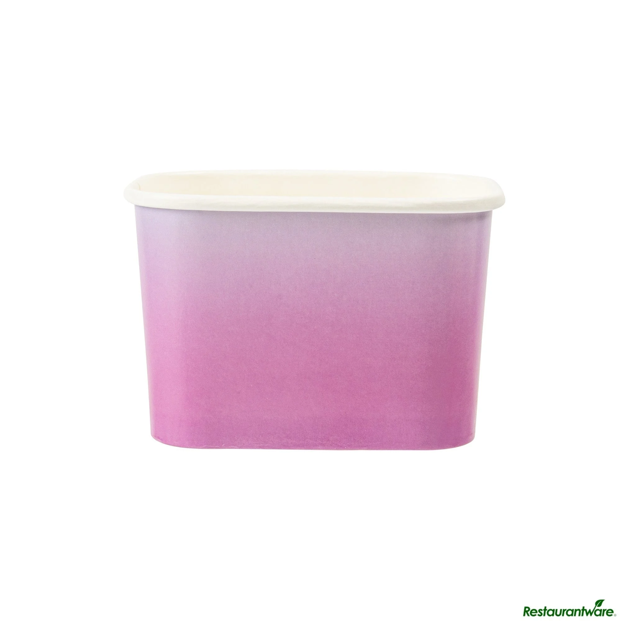 Cups, To-Go, Coppetta 12 Ounce, Paper, Purple & Blue Ombre, Square, 4.25 x 3.25 x 2.75 Inch,50 - 1 EACH