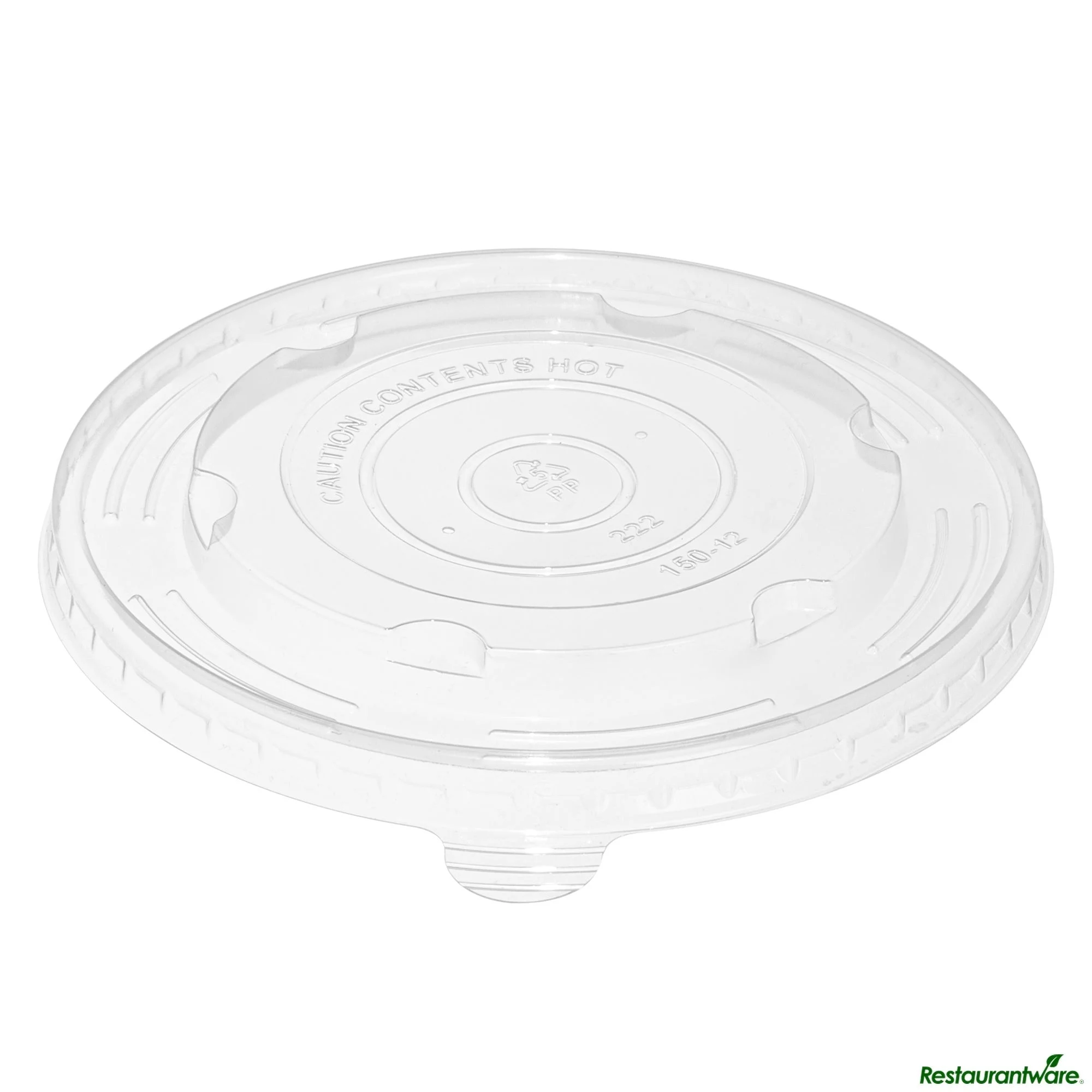 Lids, Sustain, Plastic, Clear, Round, for 17/25/34 Ounce Take-Out Container,50 - 1 EACH