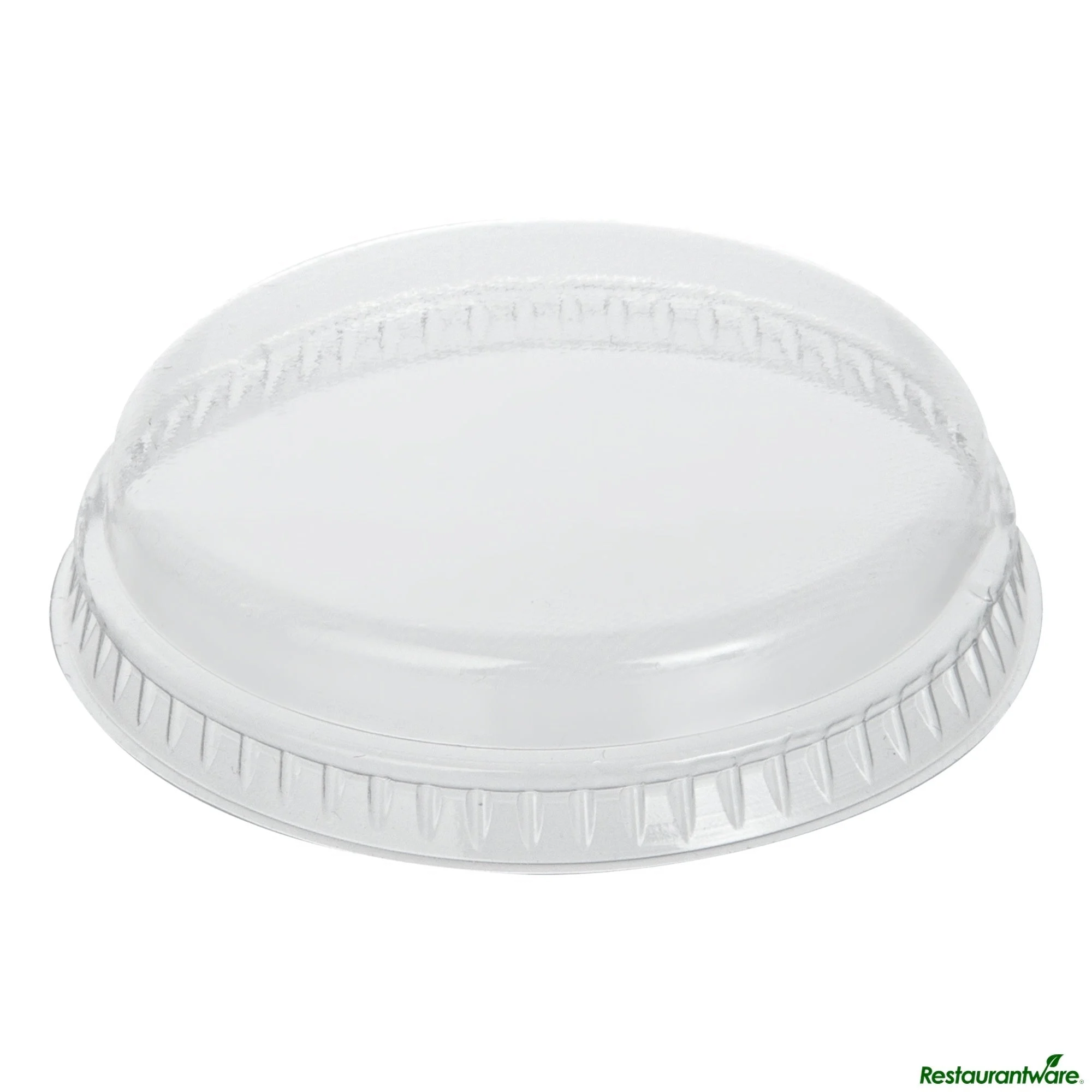 Lids, Dome, Plastic, Clear, Round, for 4 Ounce Dessert Cups,4 - 25 COUNT
