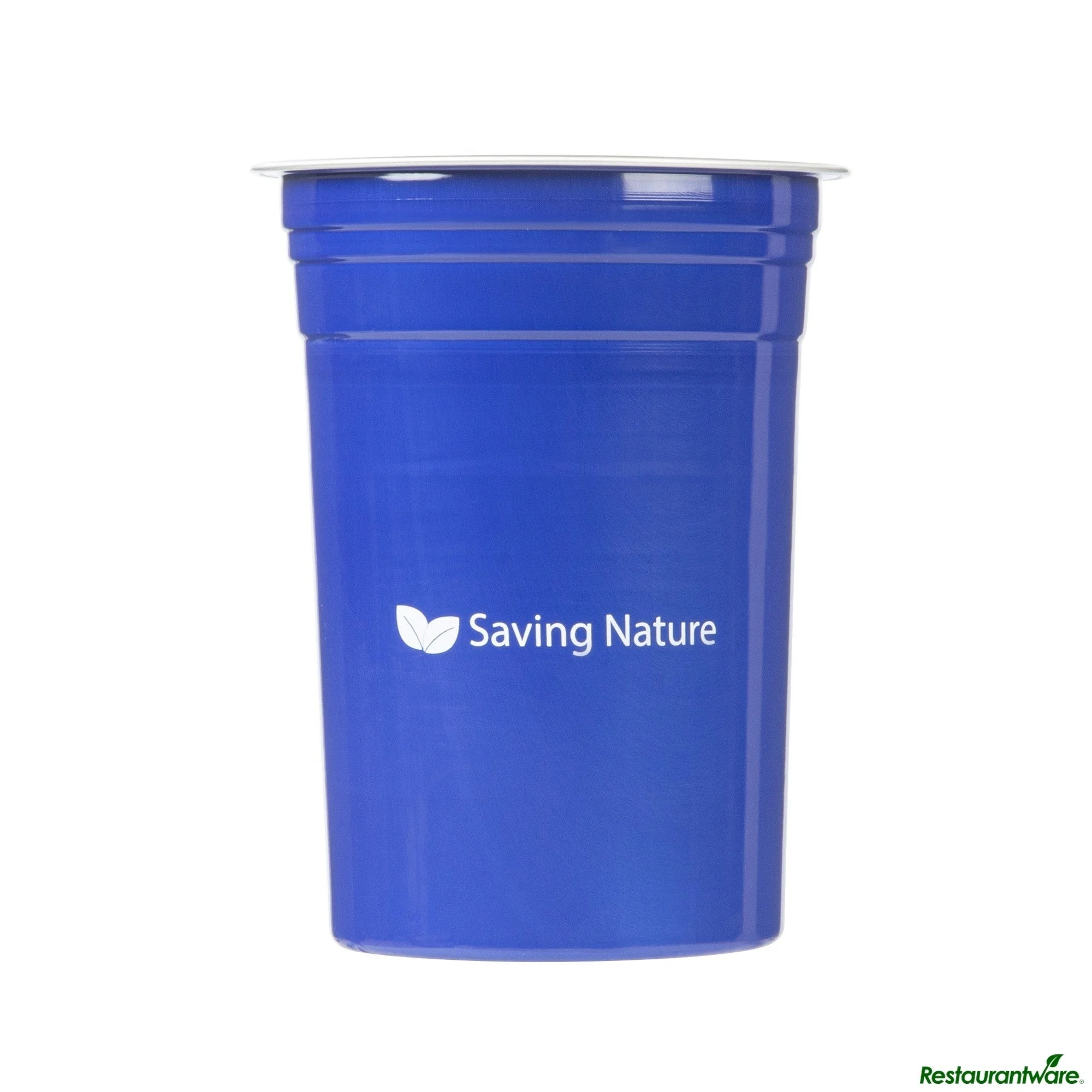 Cups, 20 Ounce, Aluminum, Blue, 3.75 x 3.75 x 5 Inch,10 - 10 COUNT