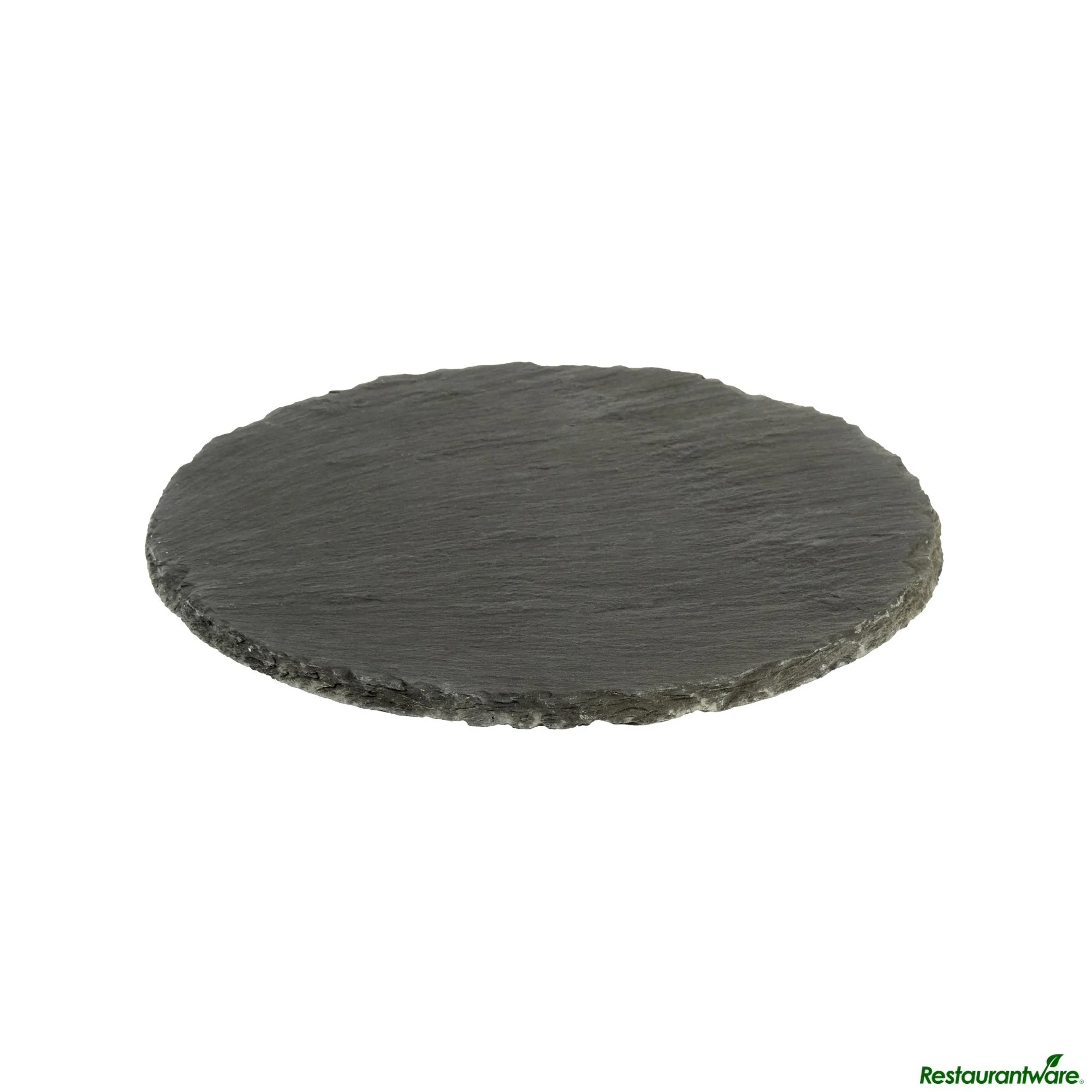 Plates, Serving, 7.75 Inch, Slate, Black, Round,10 - 1 EACH