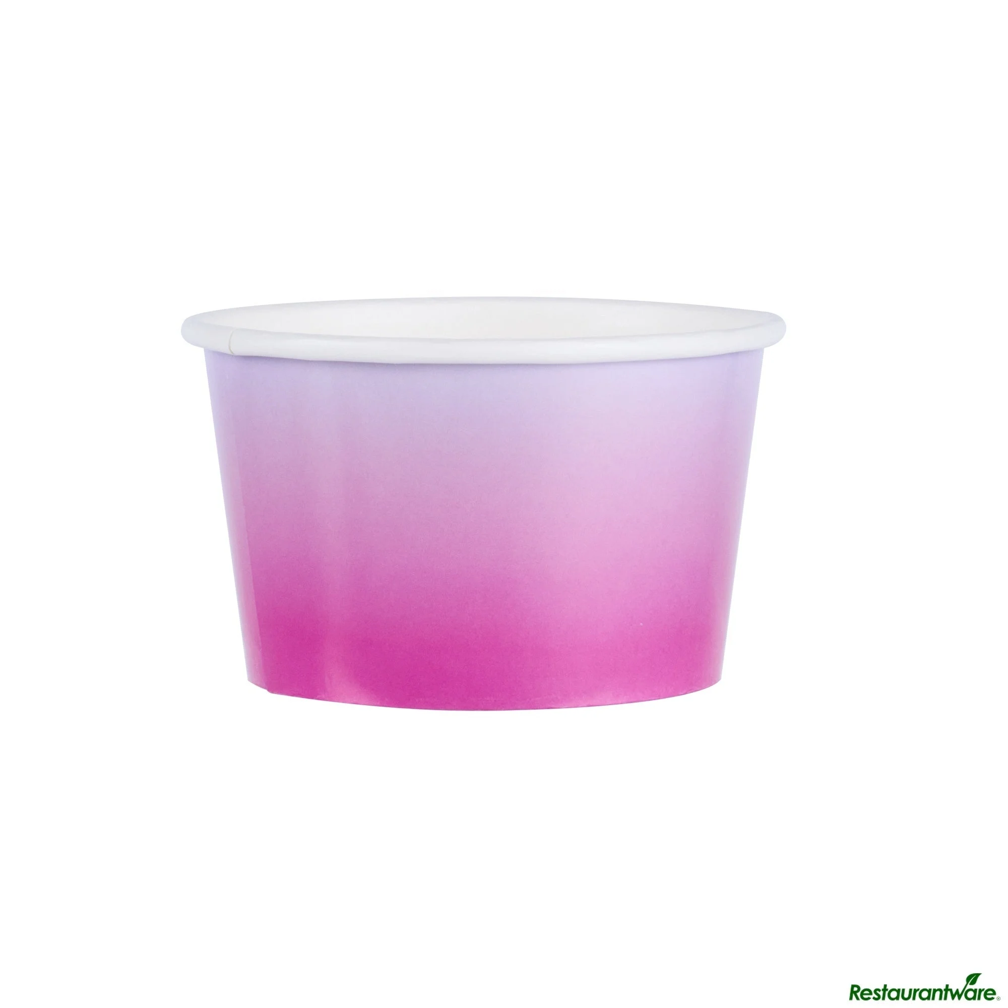 Cups, To-Go, Coppetta 8 Ounce, Paper, Purple & Blue Ombre, Round, 3.75 x 3.75 x 2.25 Inch,4 - 50 COUNT