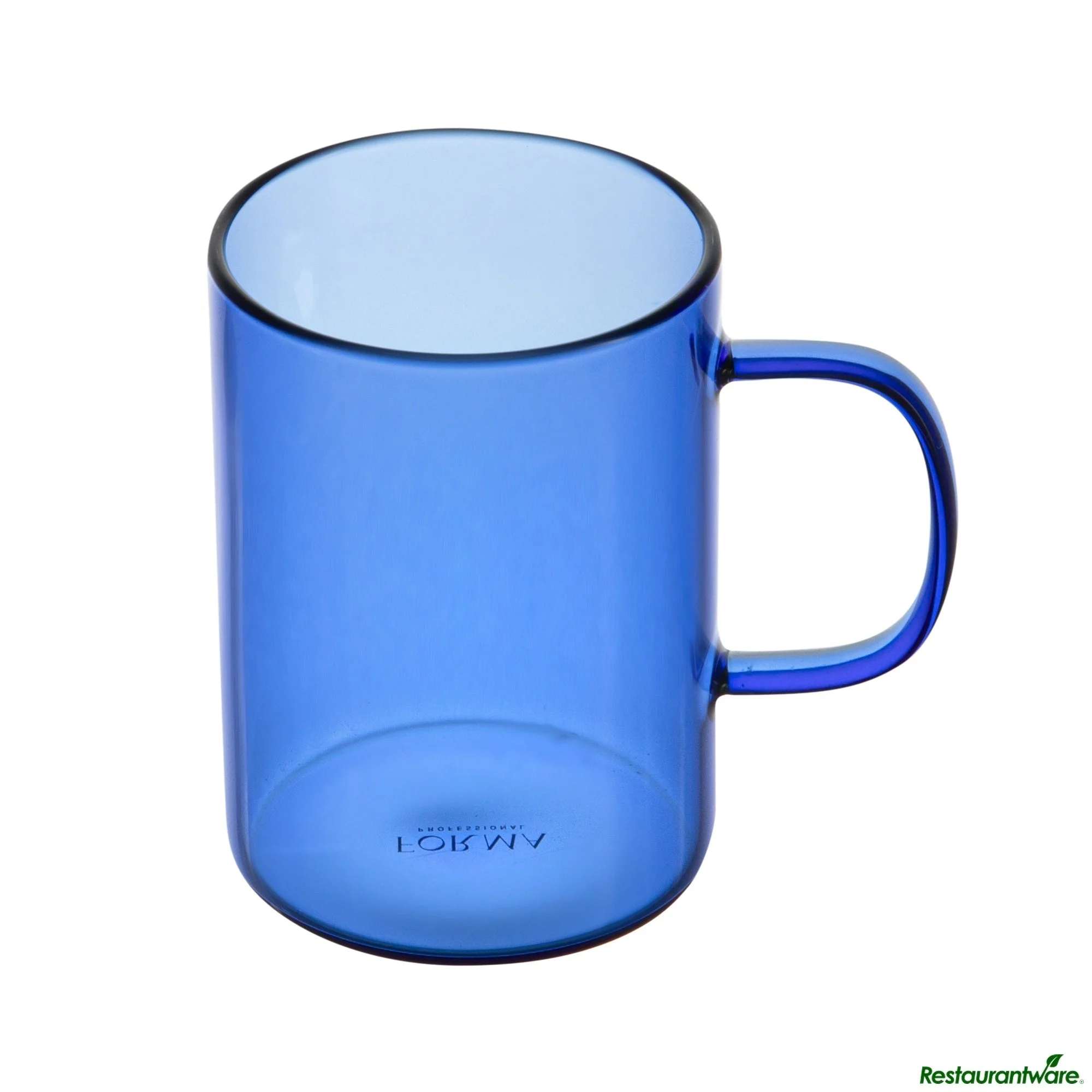 Mugs, Coffee, Forma Professional, 7 Ounce, Double-Wall, Blue, Borosilicate, with Handle, 2.50 x 2.50 x 3.50 Inch,6 - 2 COUNT