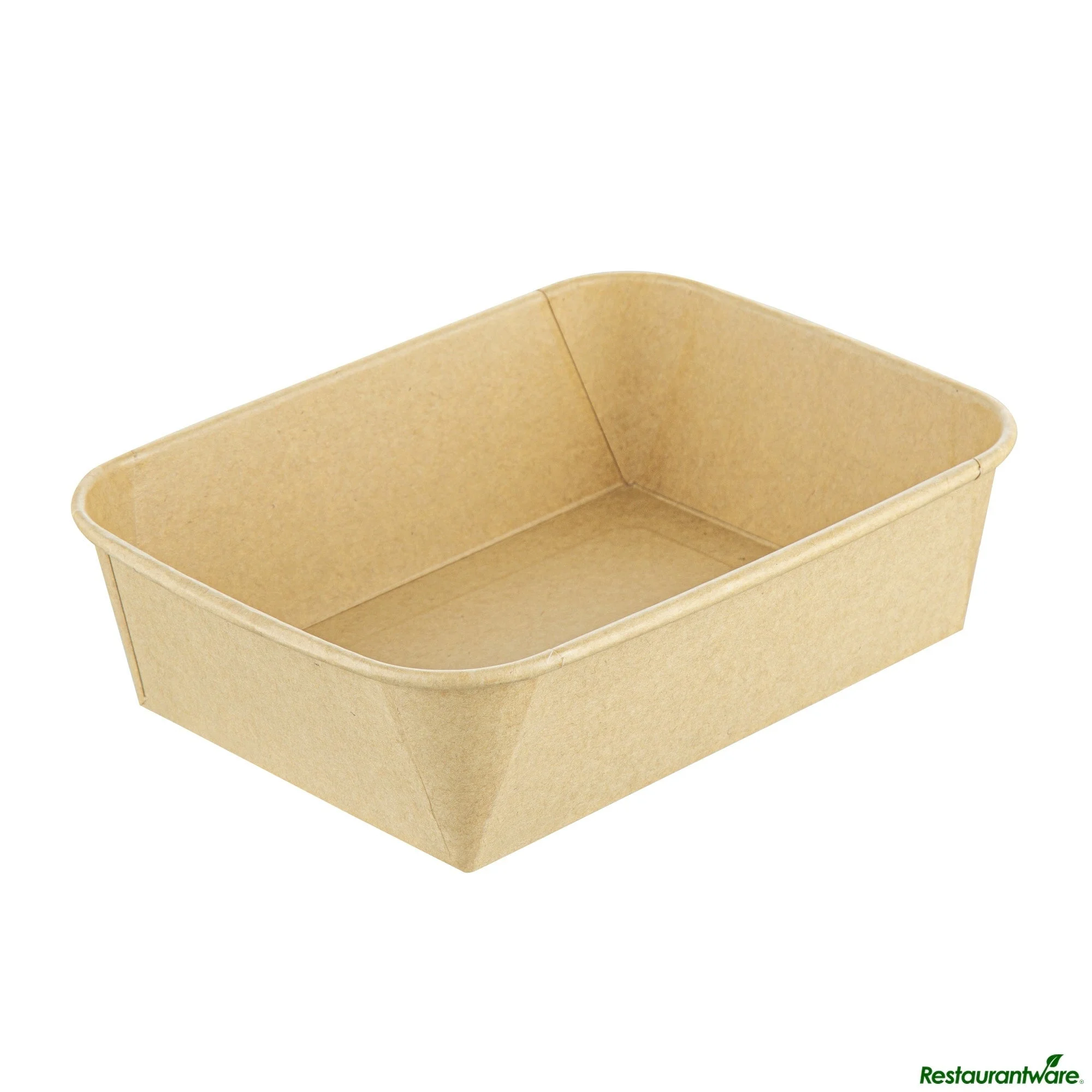 Containers, Serving, Bio Tek 44 Ounce, Paper, Kraft, 6.25 x 4.50 x 2.25 Inch,50 - 1 EACH