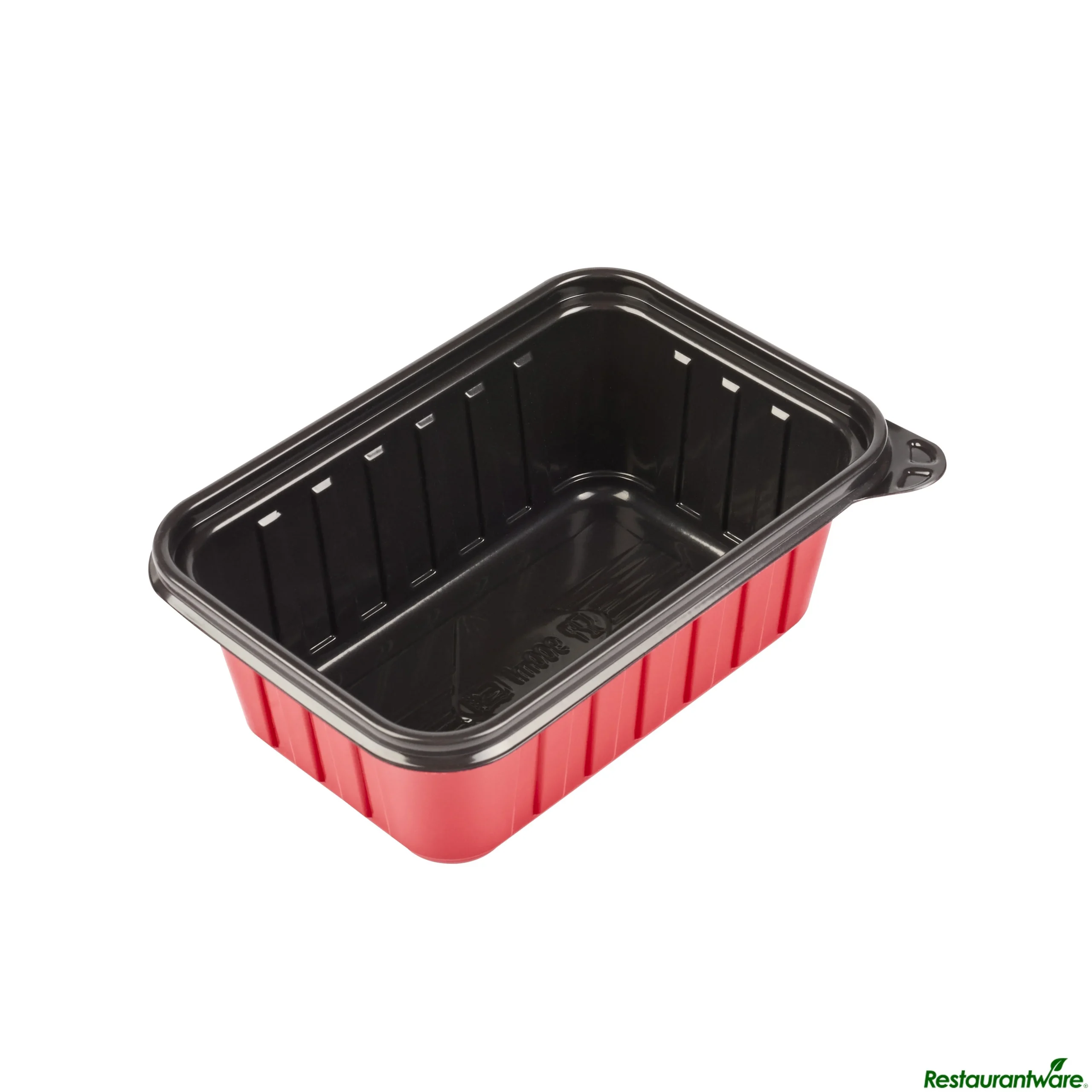 Boxes, To Go, Bento Tek 30 Ounce, Microwavable Plastic, Red, 7.25 x 4.75 x 2.75 Inch,4 - 50 COUNT
